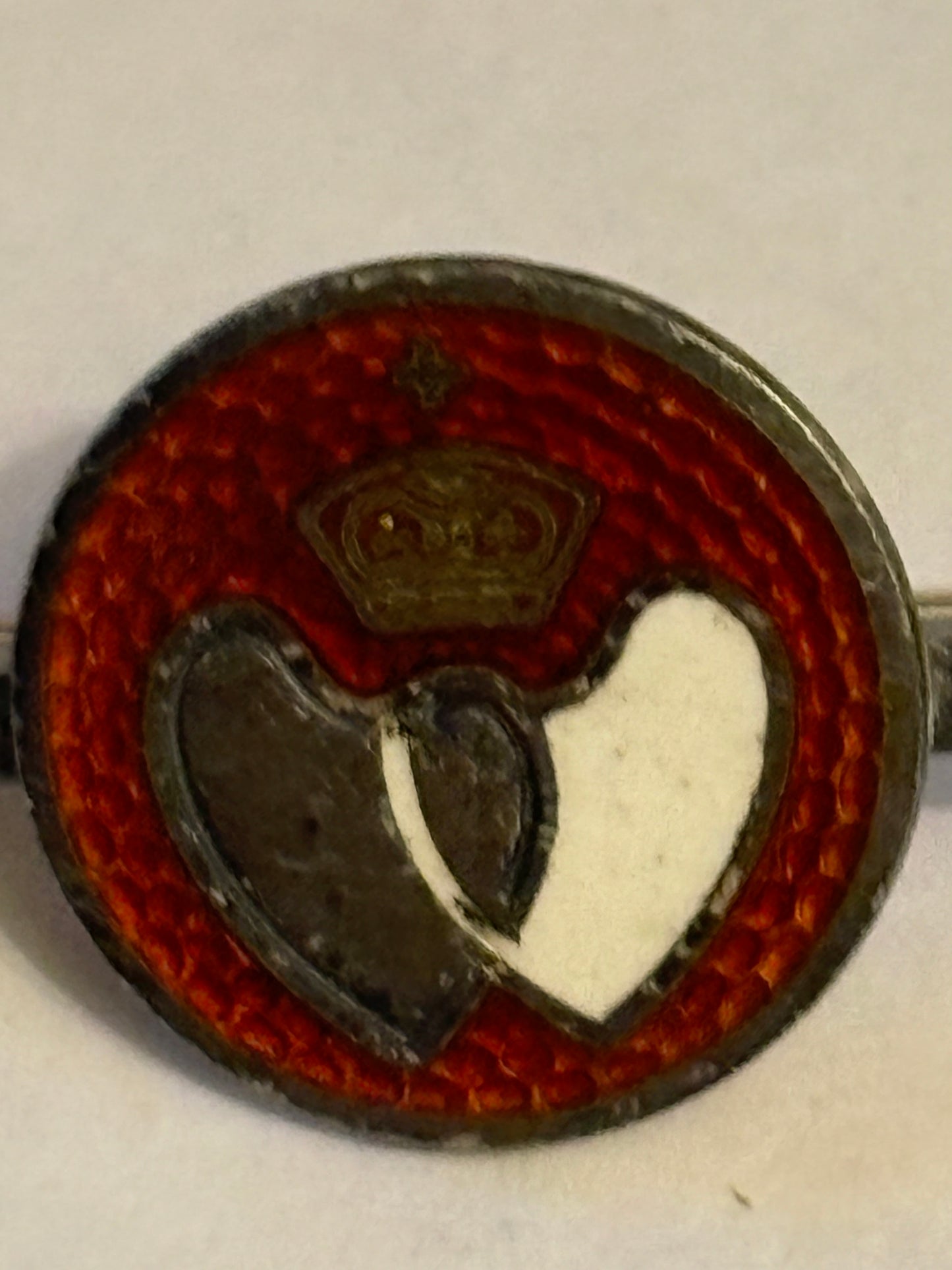 Silver Marked Blood Donor Badge