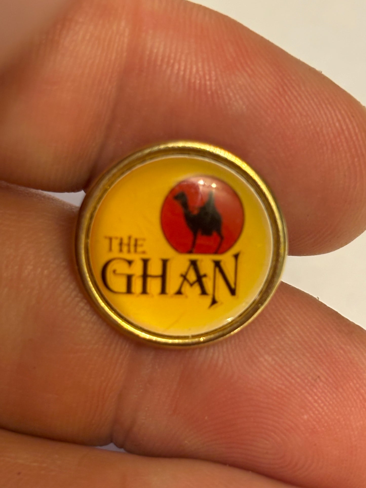 The Ghan - Round Pin Badge