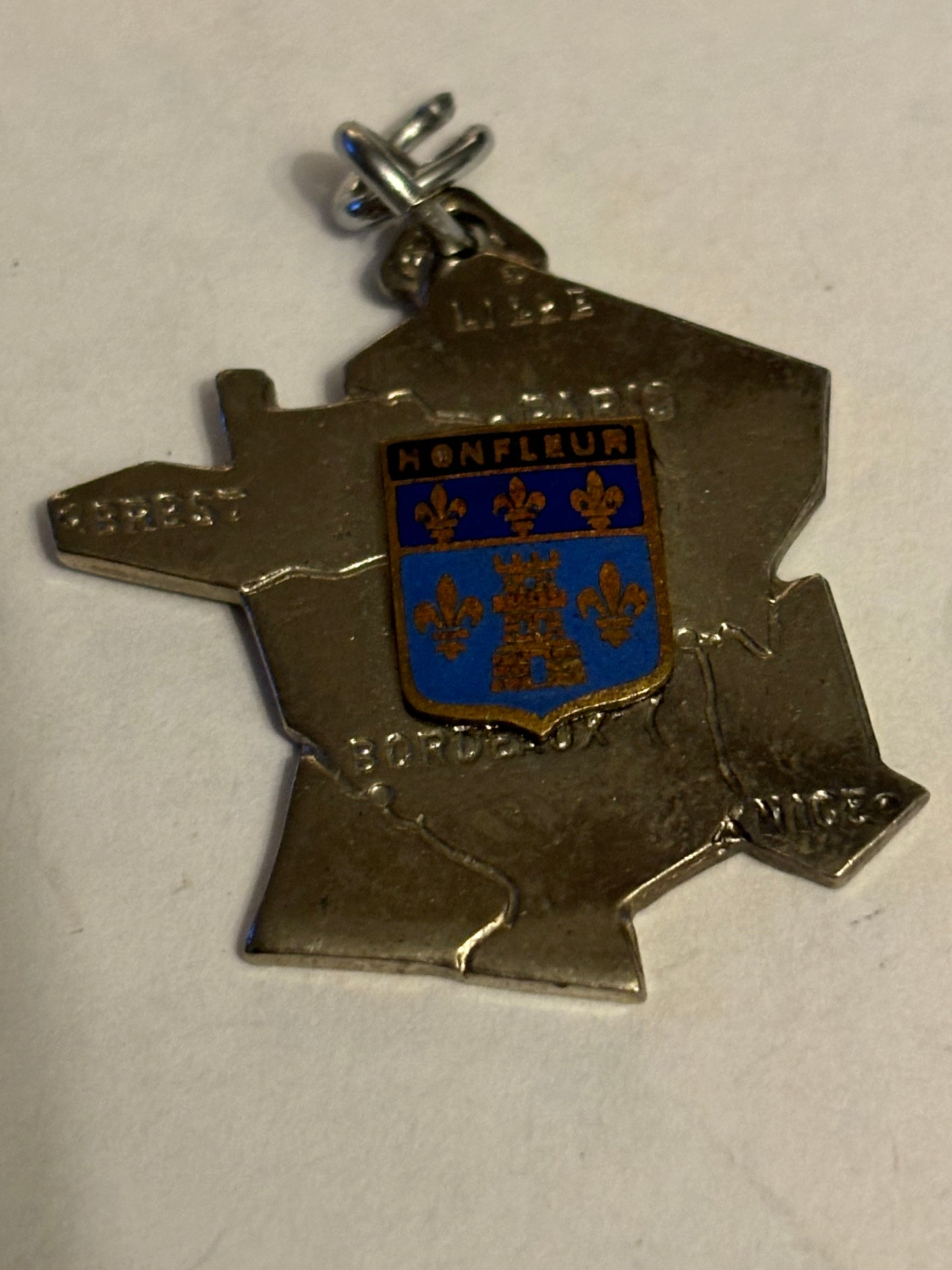 Honfleur French Map Badge