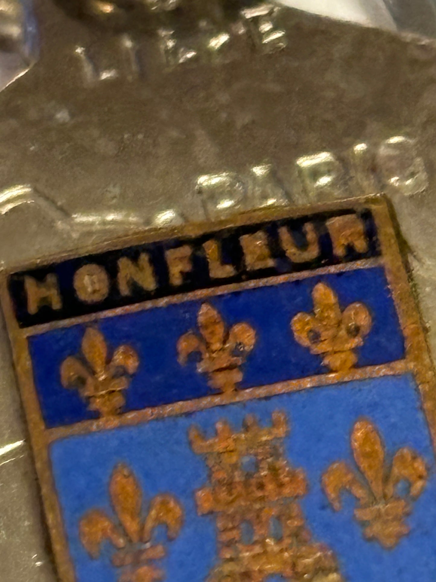 Honfleur French Map Badge