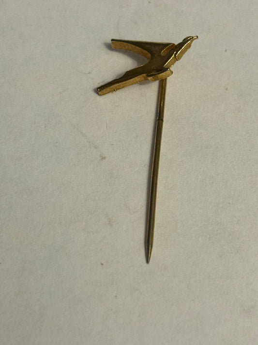 South Africa Airways Gold Metal Stick Pin