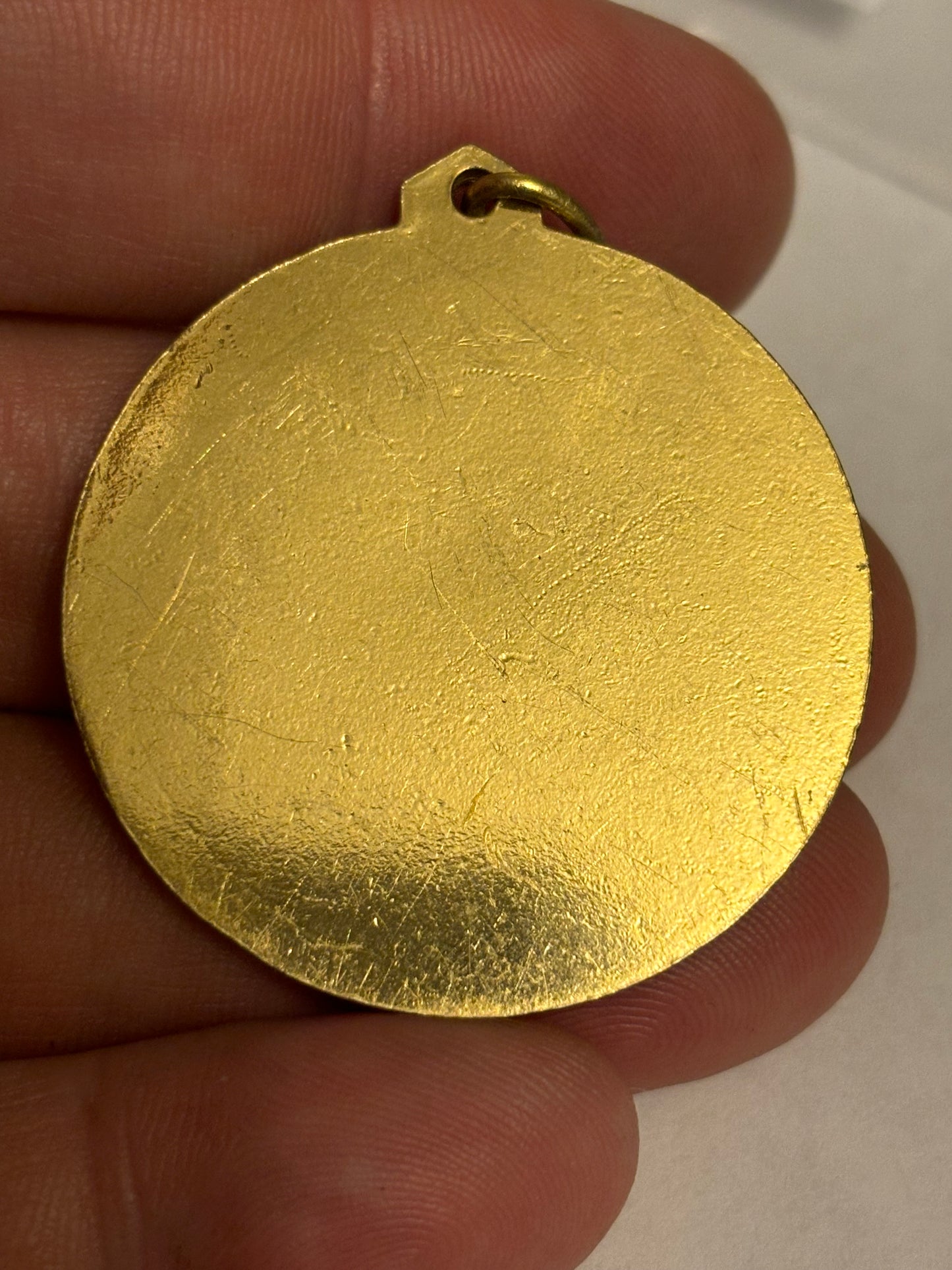 Gold Blank Swimming Medal