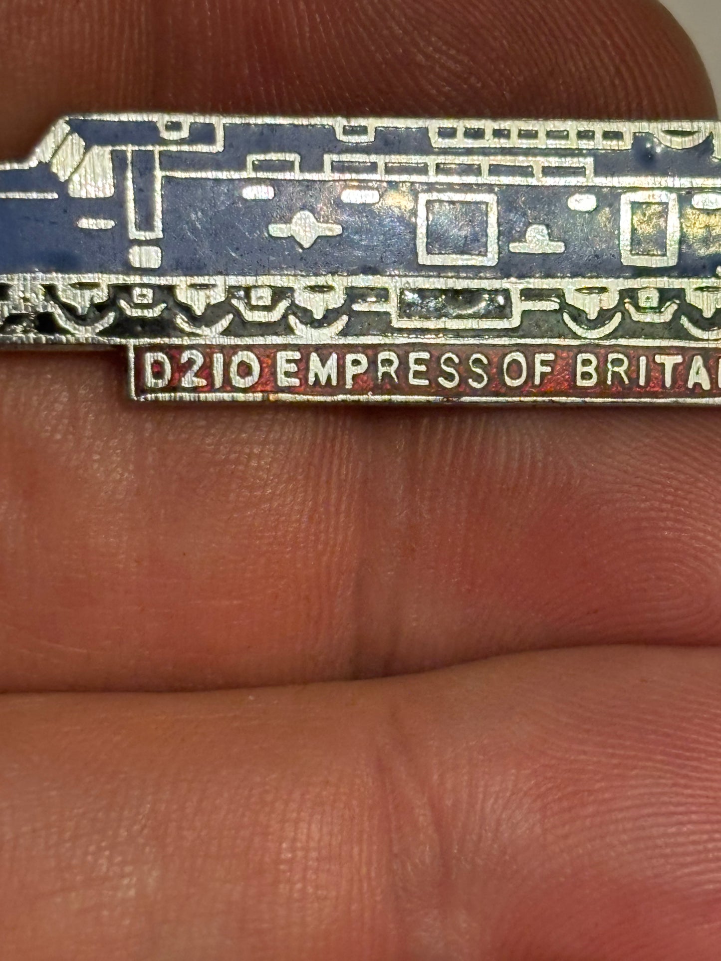 Empress of Britain Train Badge