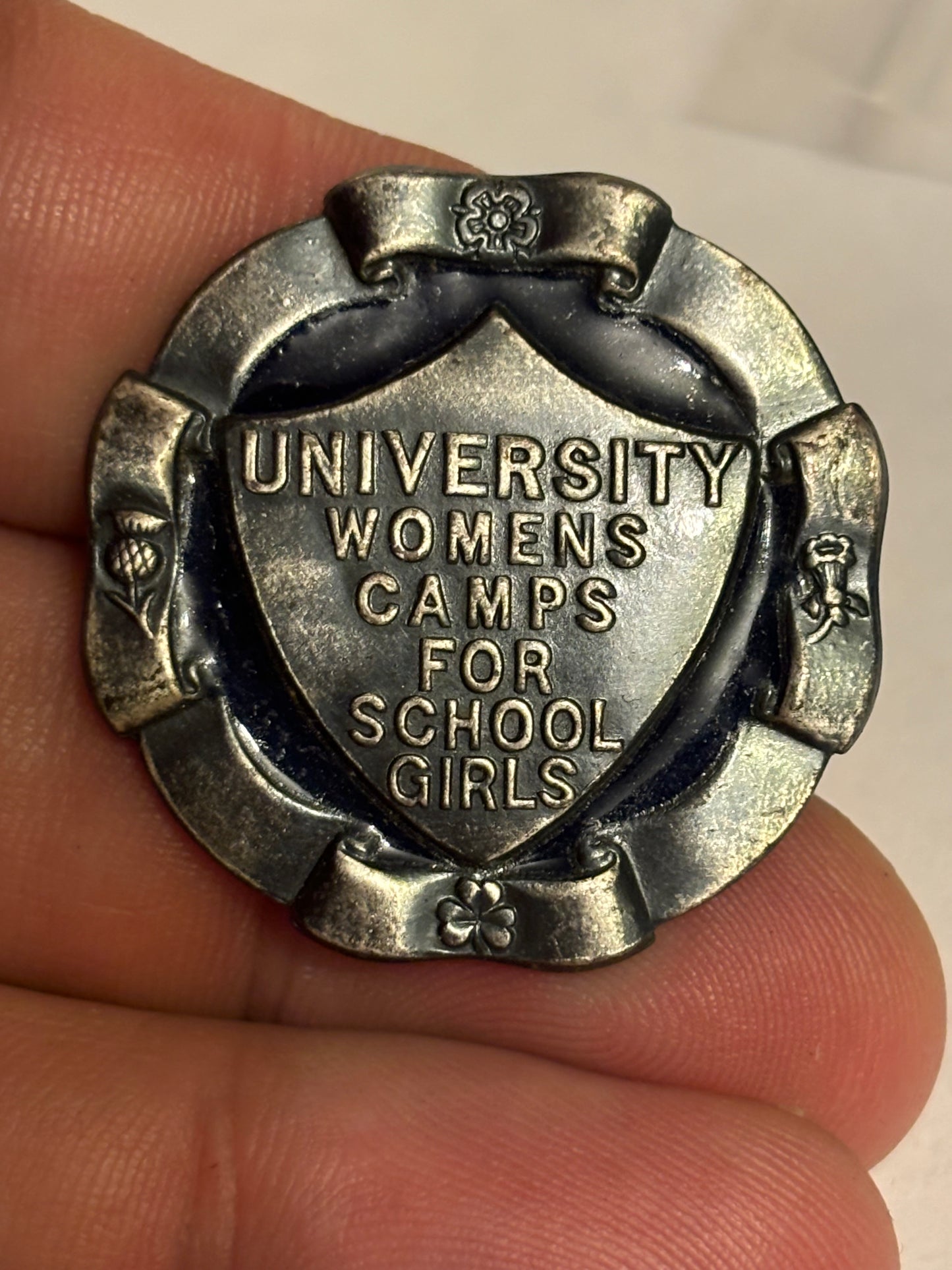 University Womens Camp for School Girls Badge