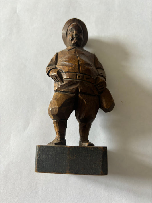 OURO Wooden Carved Figure of a man