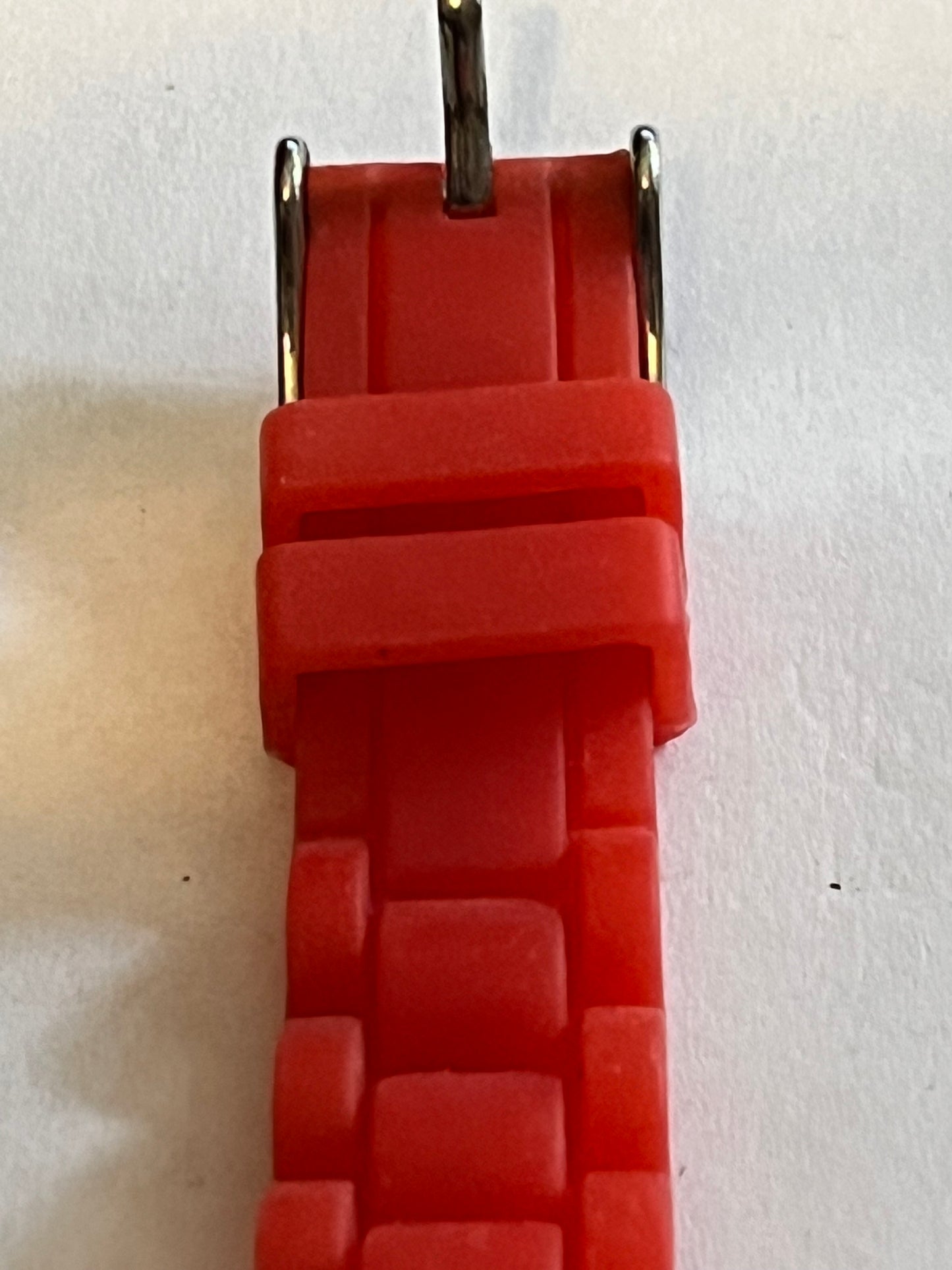 Sekonda Red Rubber and Jewels Ladies Watch - Untested