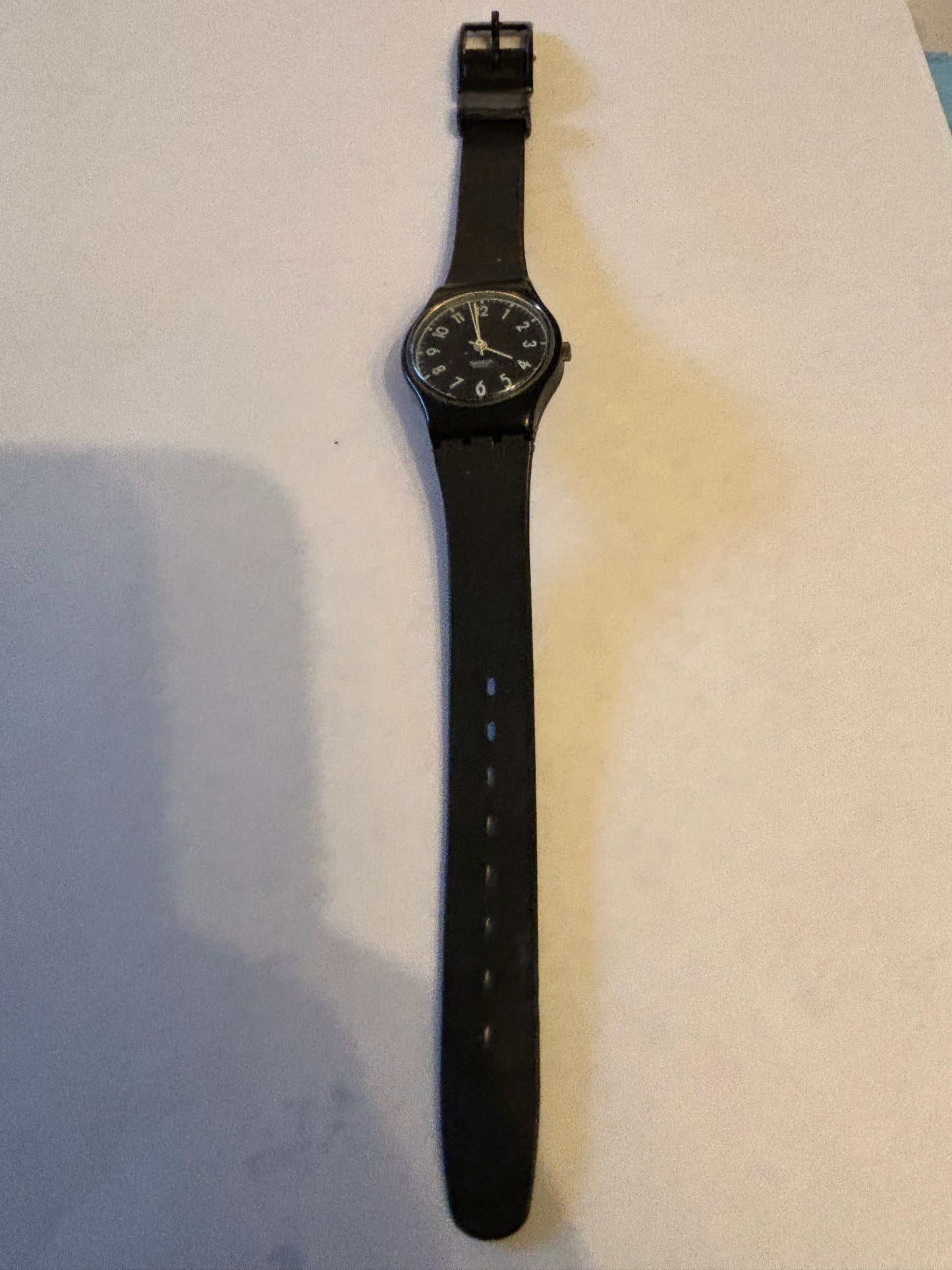 Small Black Swatch Watch - Untested