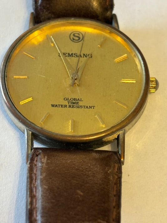 Semsang Gents Dress Wristwatch - Untested