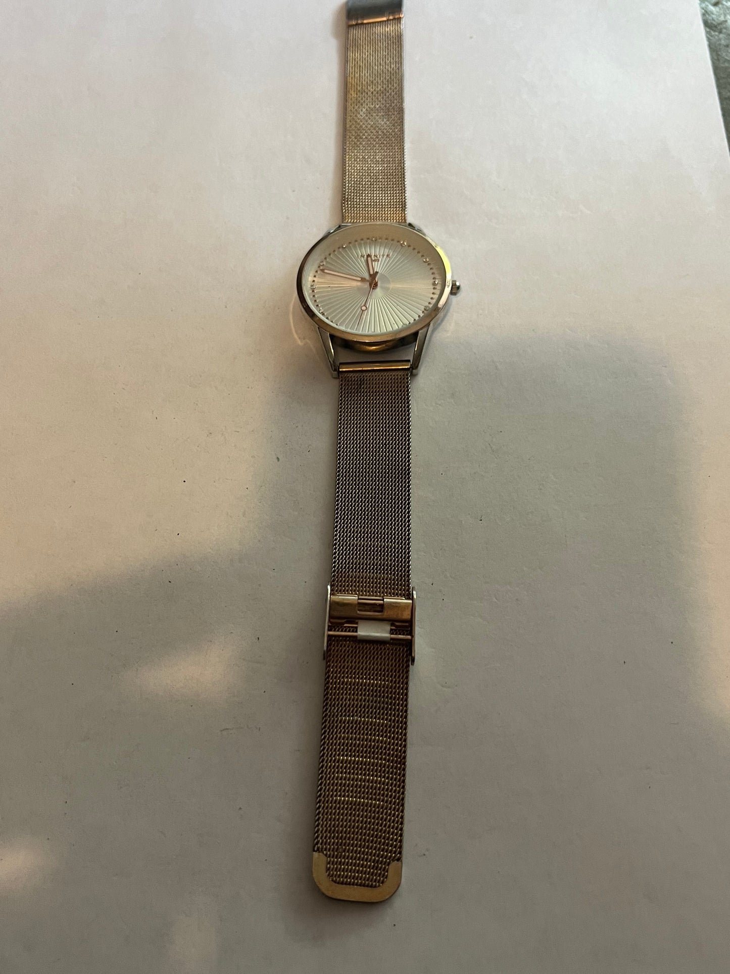 Infinite Silver Belt Strap Wristwatch - Untested