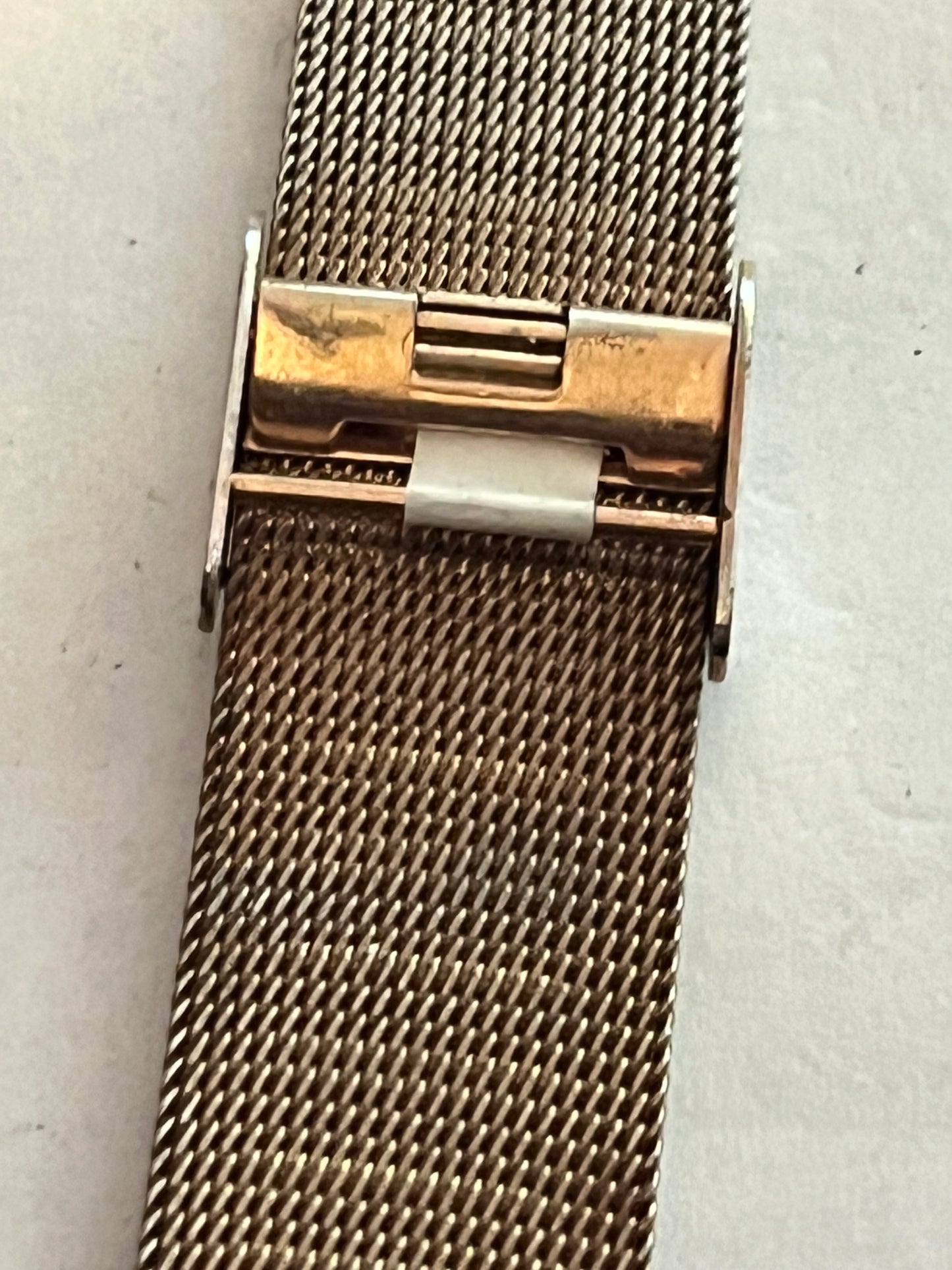 Infinite Silver Belt Strap Wristwatch - Untested