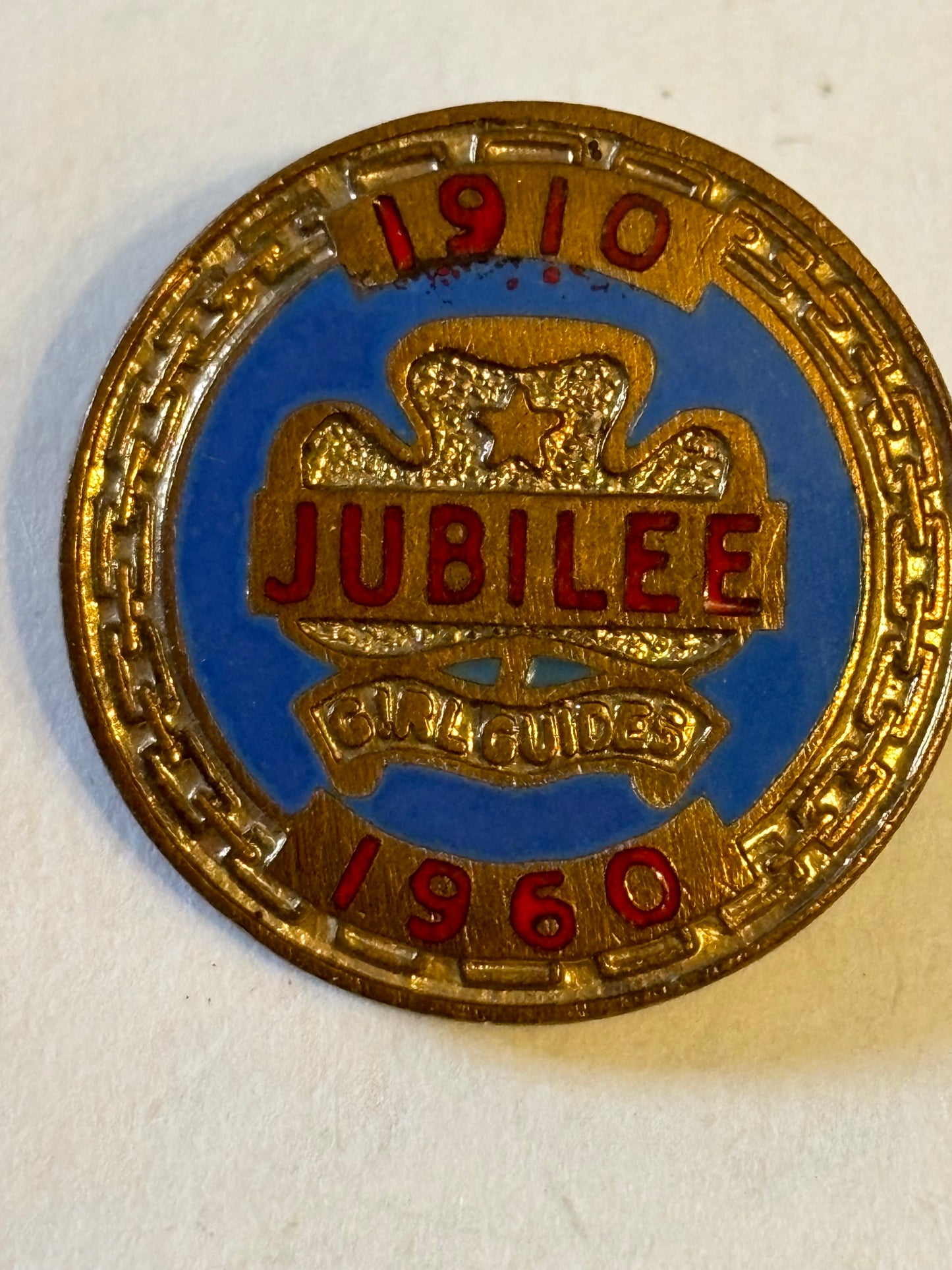 Girl Guides Golden Jubilee Badge 1960