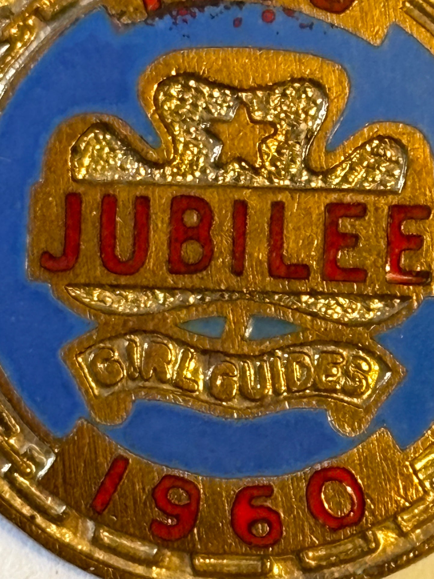 Girl Guides Golden Jubilee Badge 1960