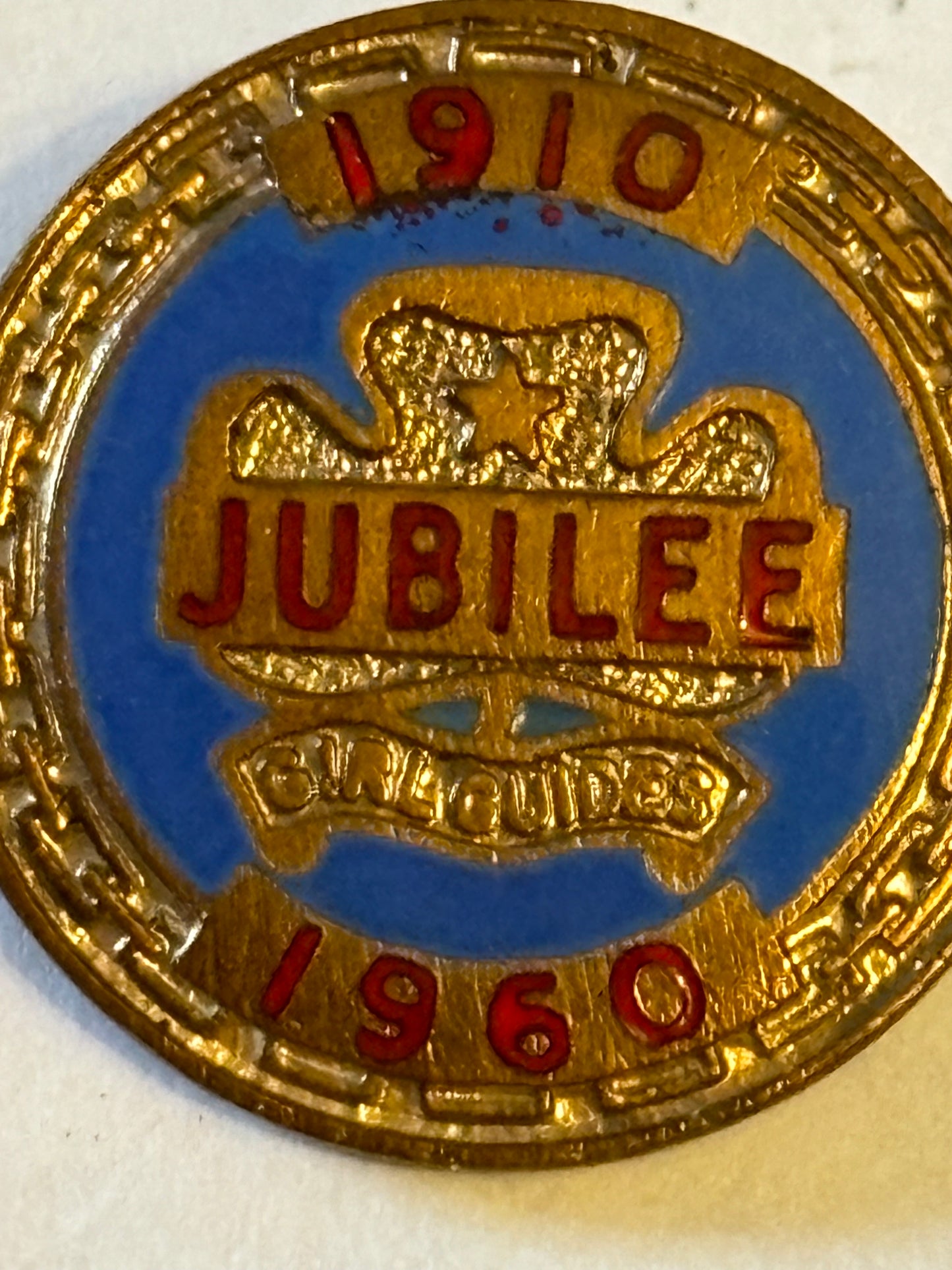 Girl Guides Golden Jubilee Badge 1960