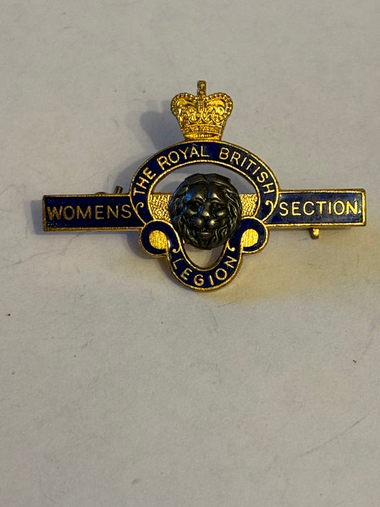 British Legion Womens Section Vintage Badge