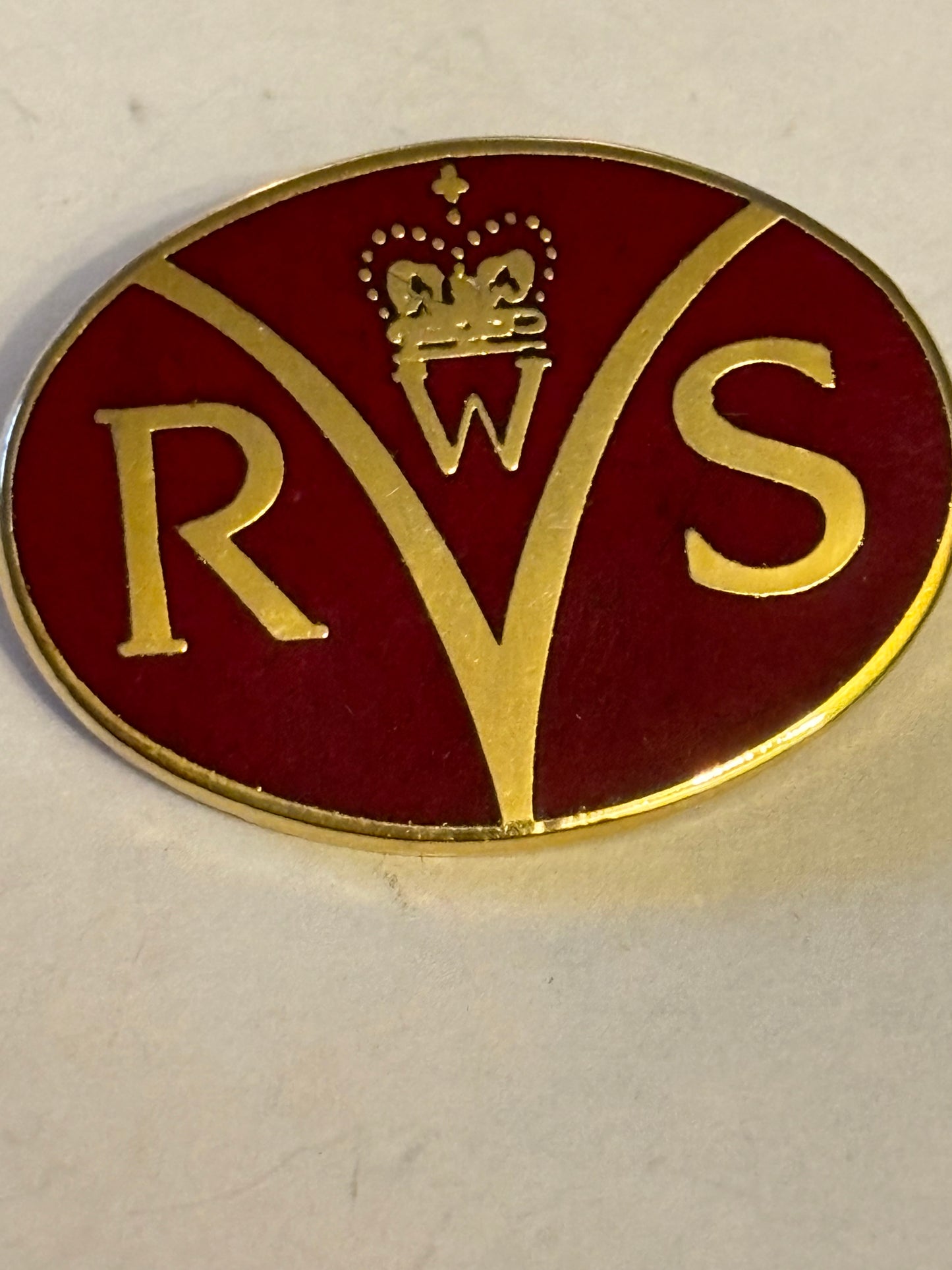 Vintage Womens Royal Voluntary Service Badge