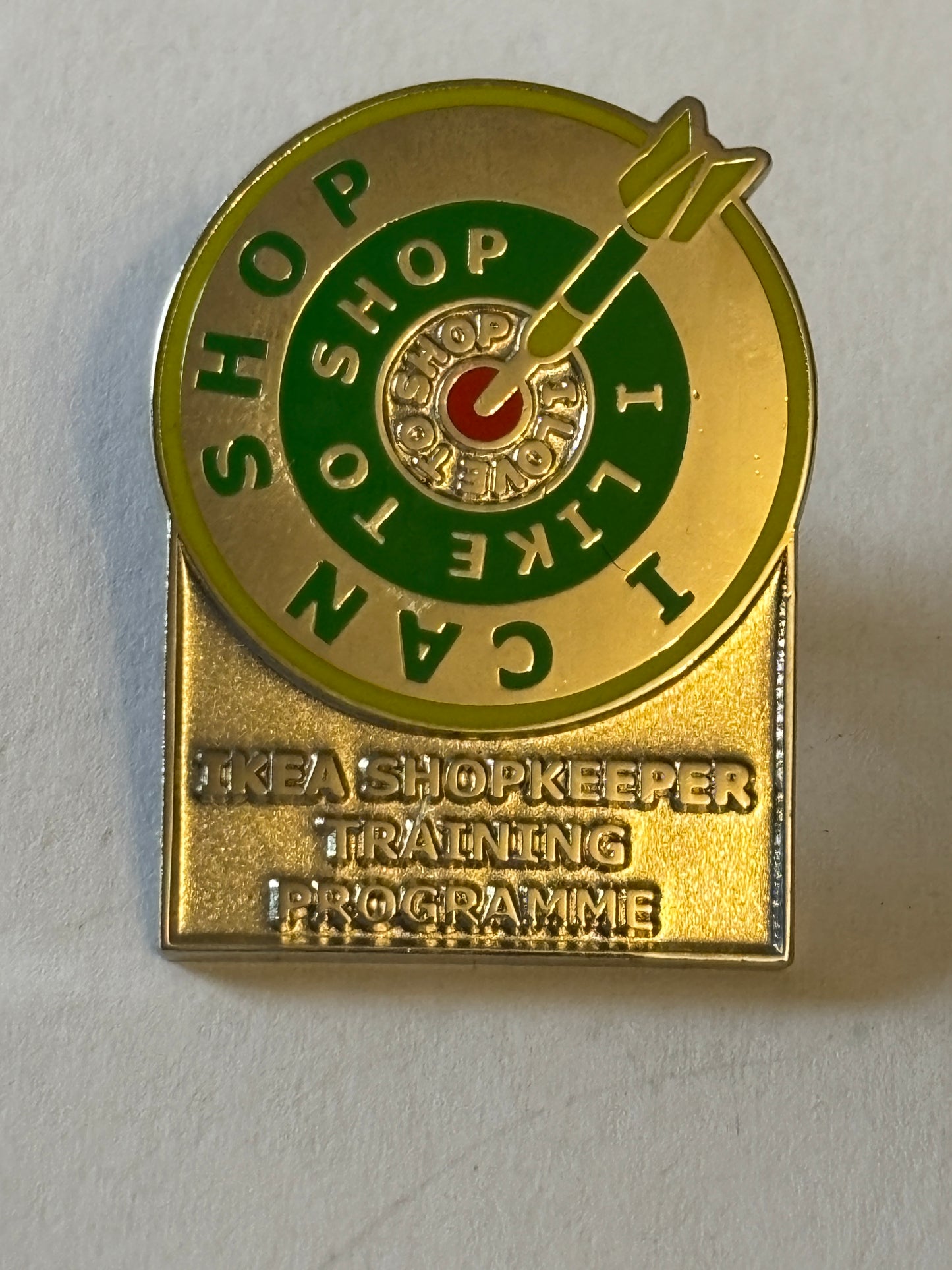 IKEA Shopkeeper Training Programme Badge - Rare