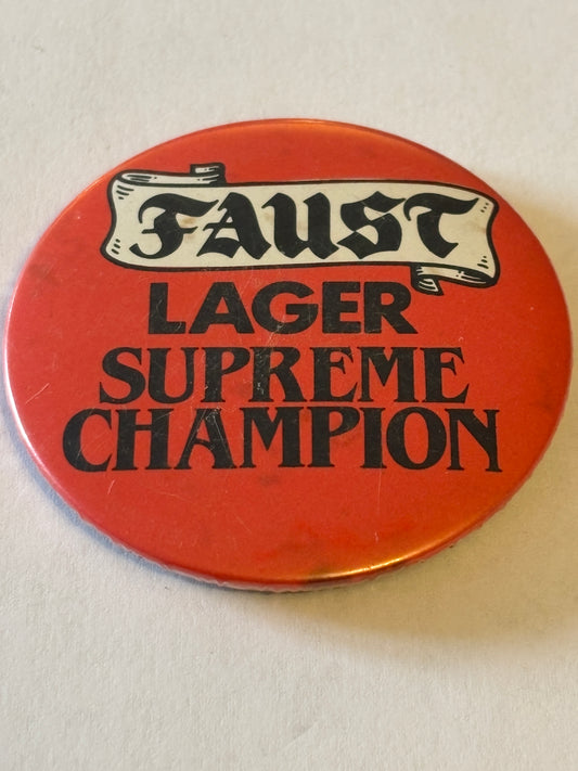 Faust Lager - Supreme Champion Badge