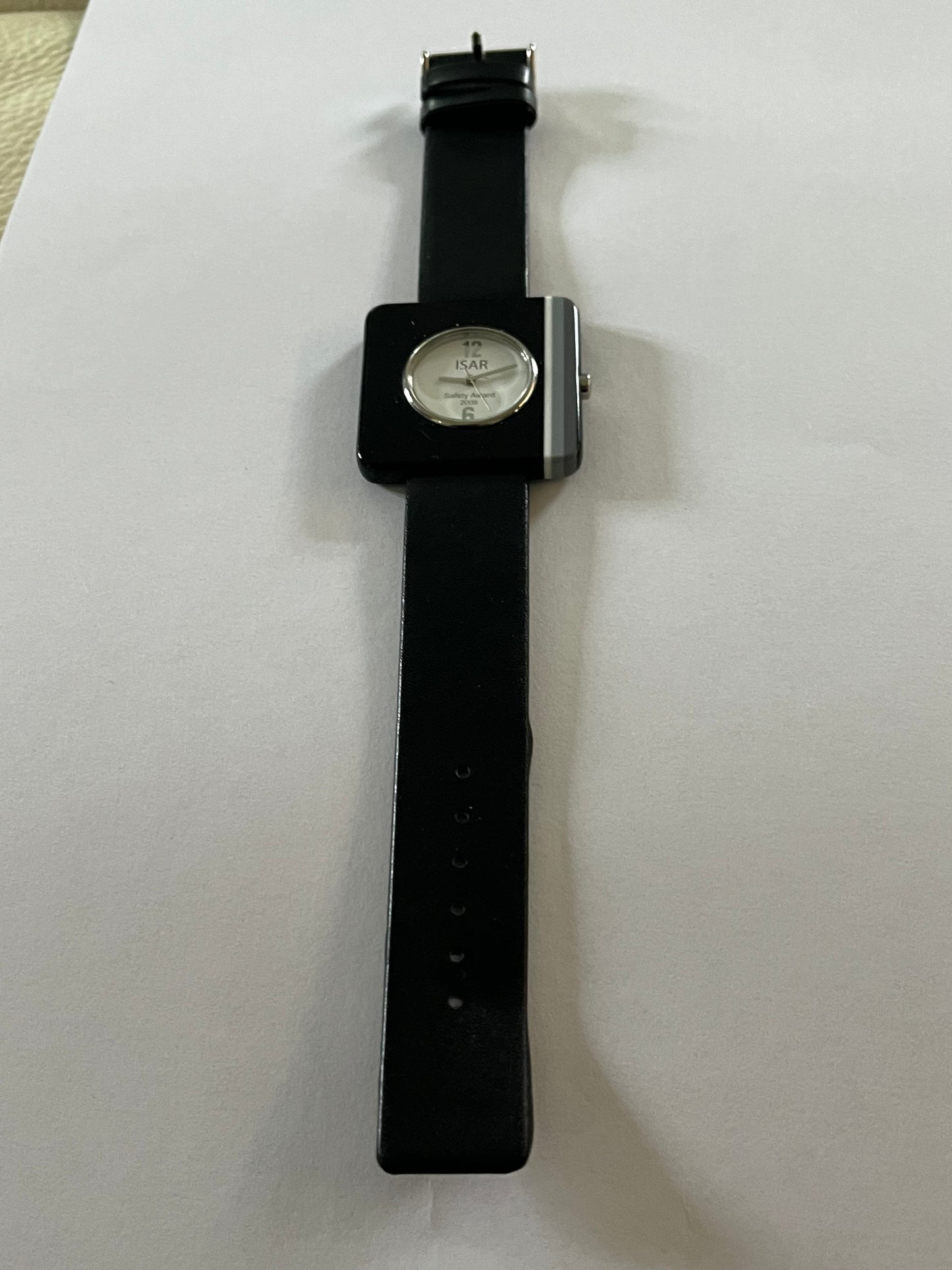 ISAR Square Black Wristwatch - Untested