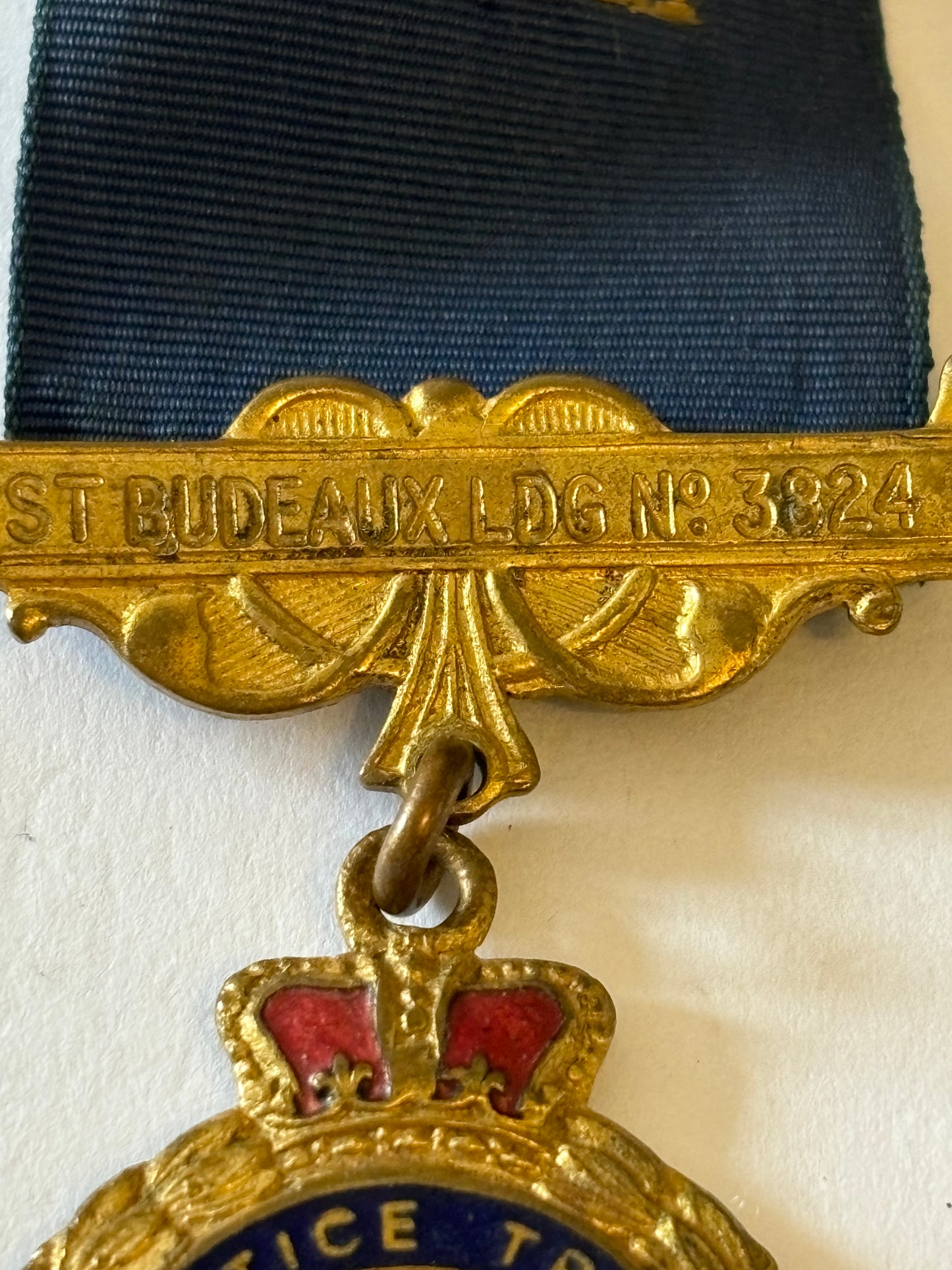 Masonic Medal - St Budeaux Lodge 1949