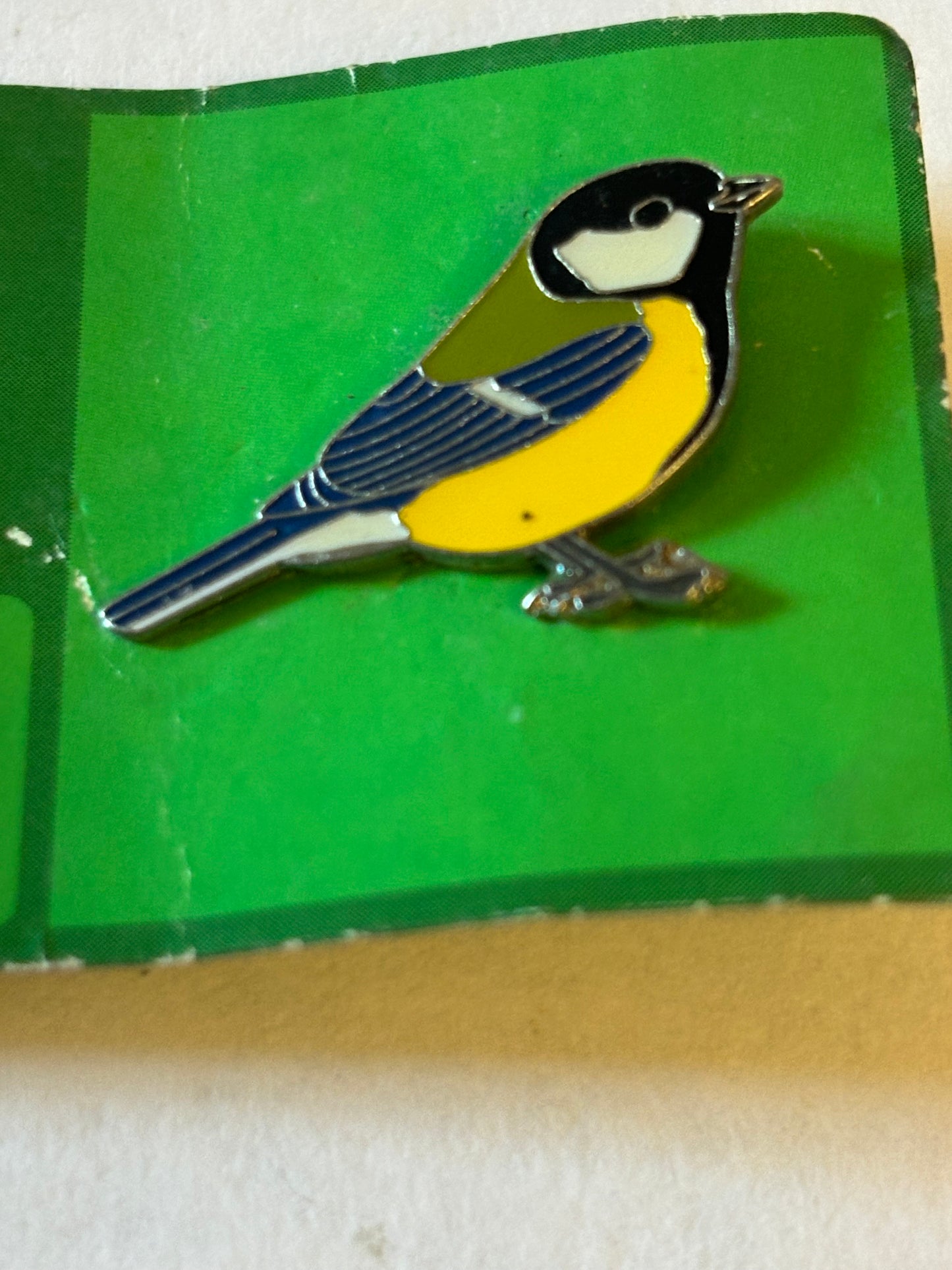 RSPB Great Tit Pin Badge