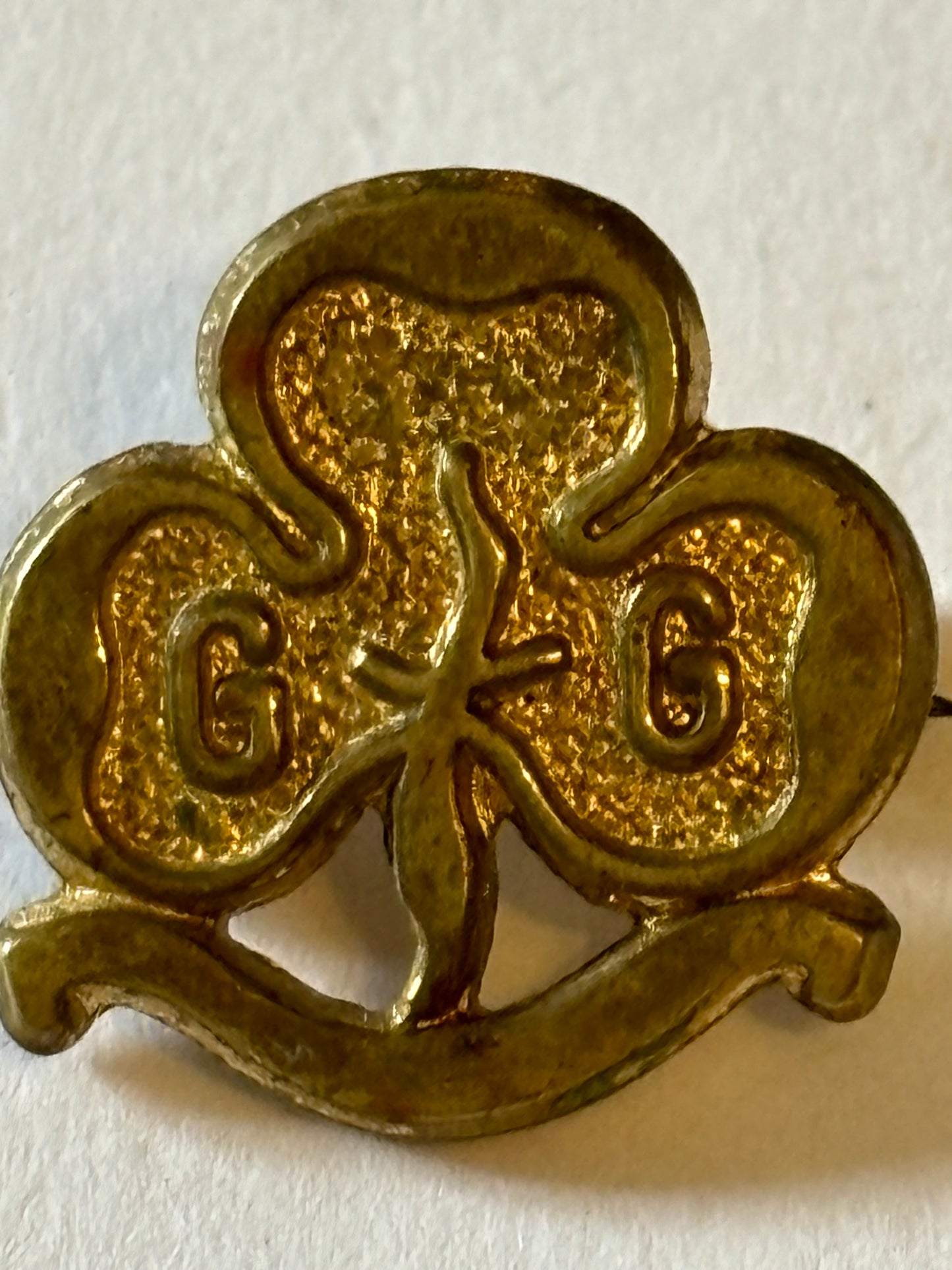 Tiny Girl Guides Clover Badge