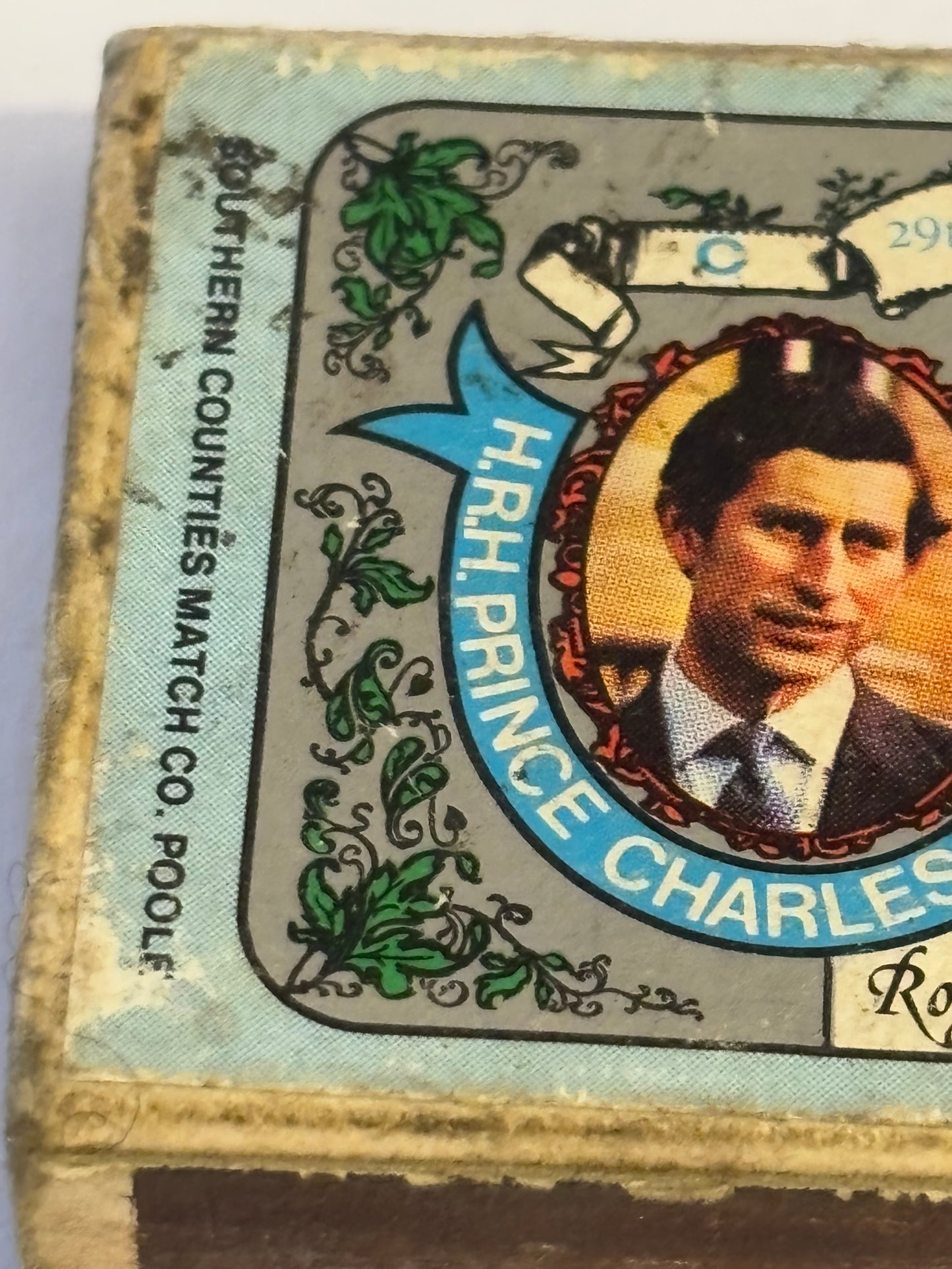 Charles & Diana - Royal Wedding commemorative matchbox