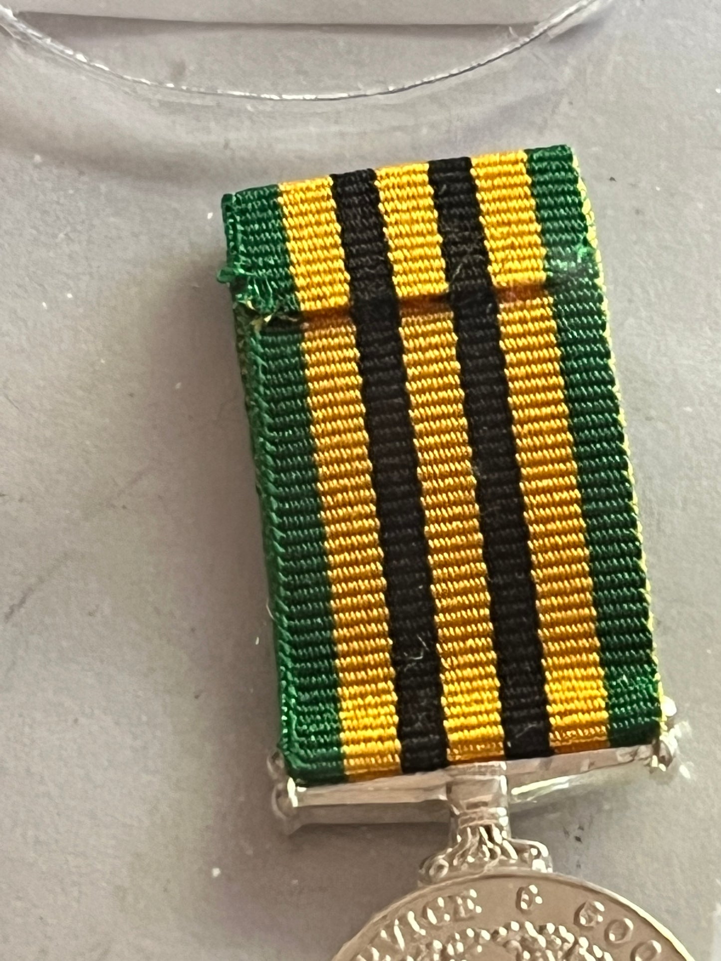 Jamaica Long Service & Good Conduct Medal - Miniature