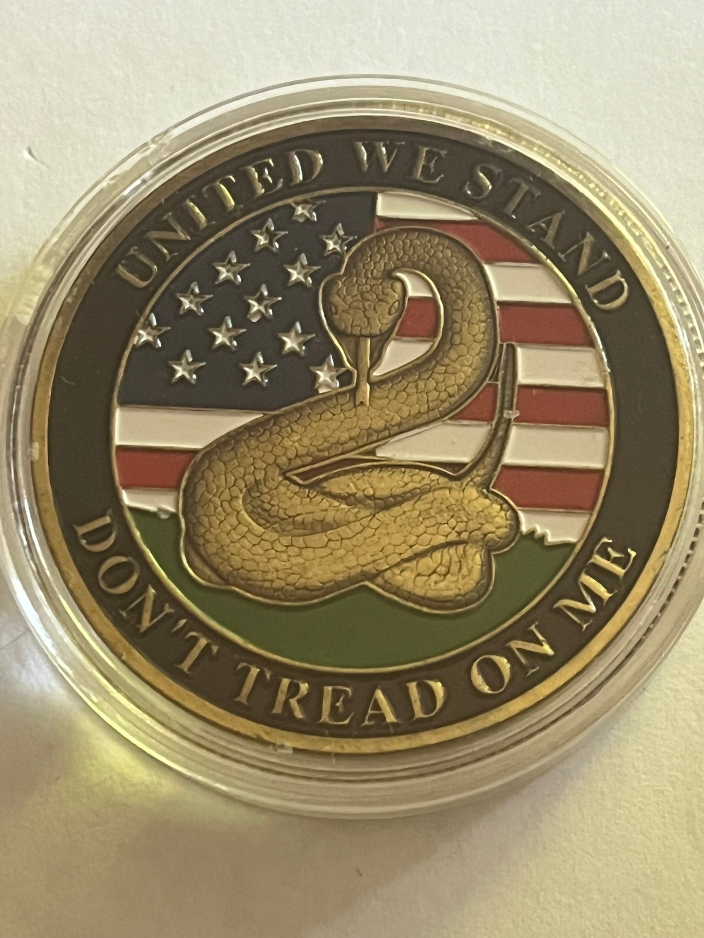 USA Liberty/Snake Commemorative Coin