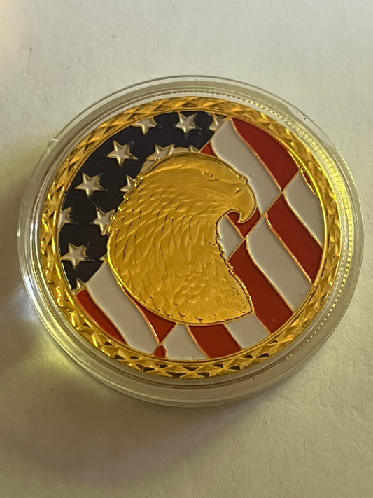 US Coastguard Veteran commemorative coin/medallion