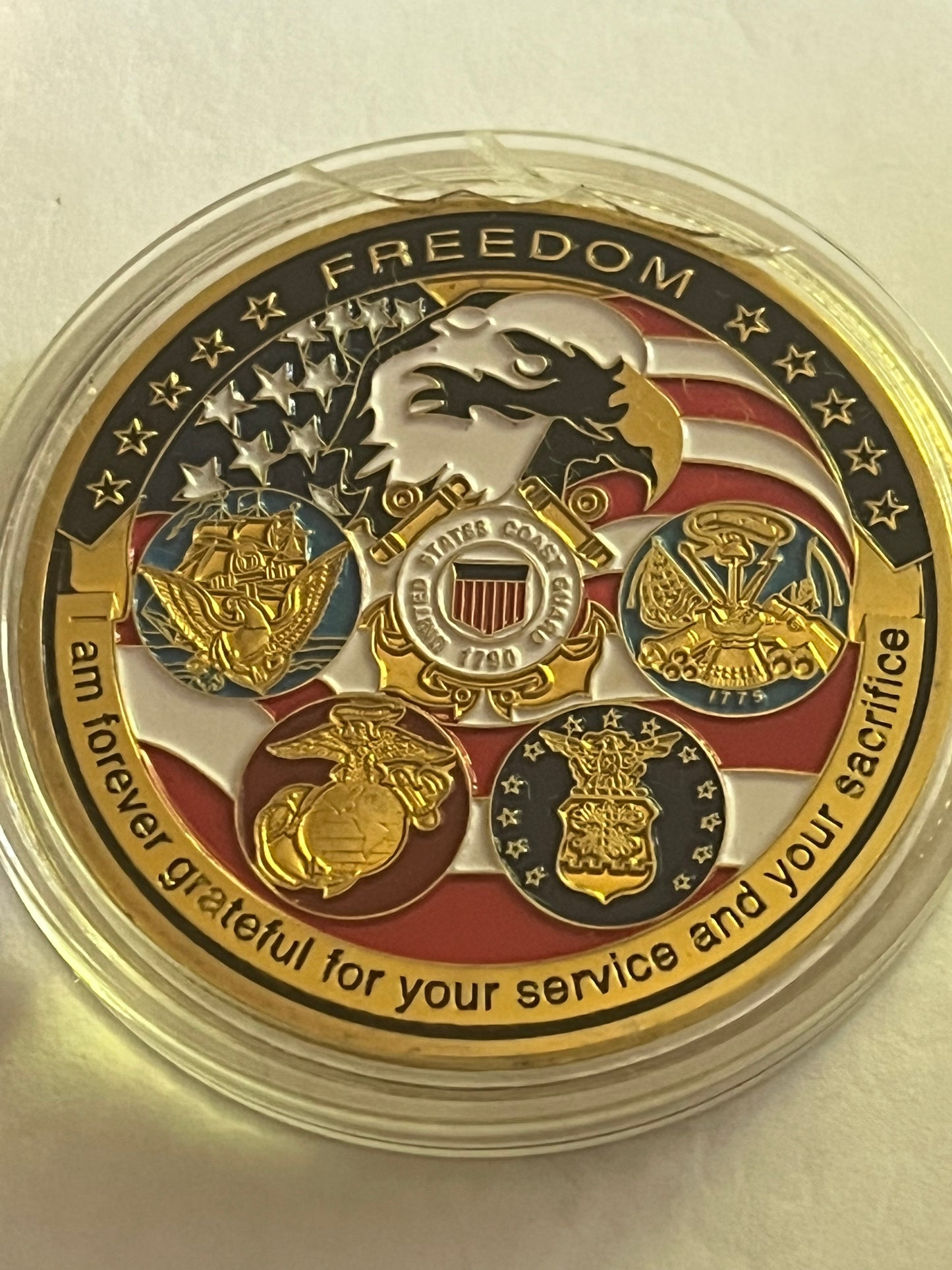 USA Grateful Nation Commemorative Coin