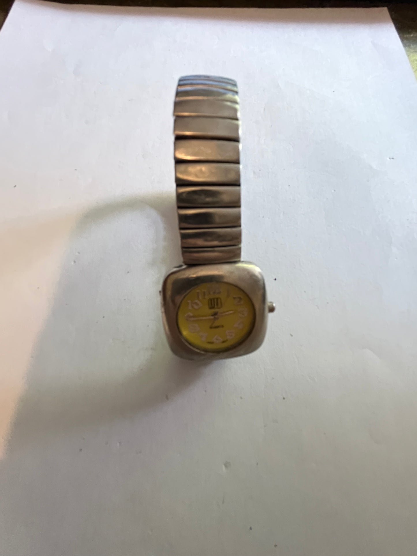 AB Silver Ladies Stretch Watch - Untested