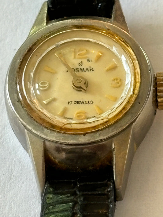 Josmar - Ladies vintage gold manual watch - untested