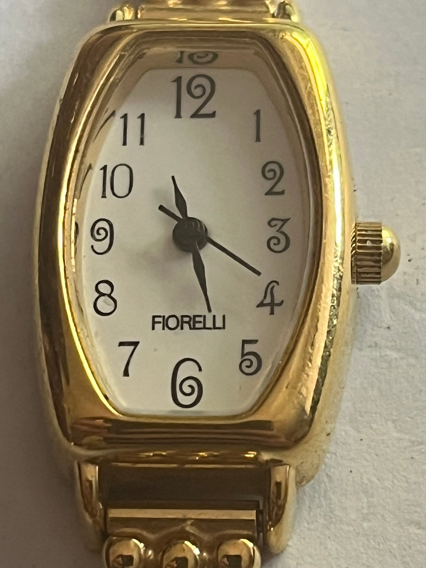 Fiorelli - Gold metal bead strap ladies watch - Untested