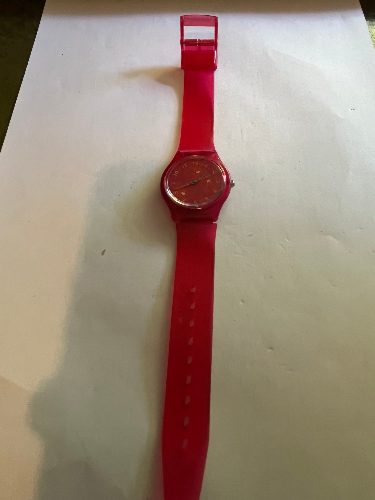 Unbranded Red Wristwatch - Untested