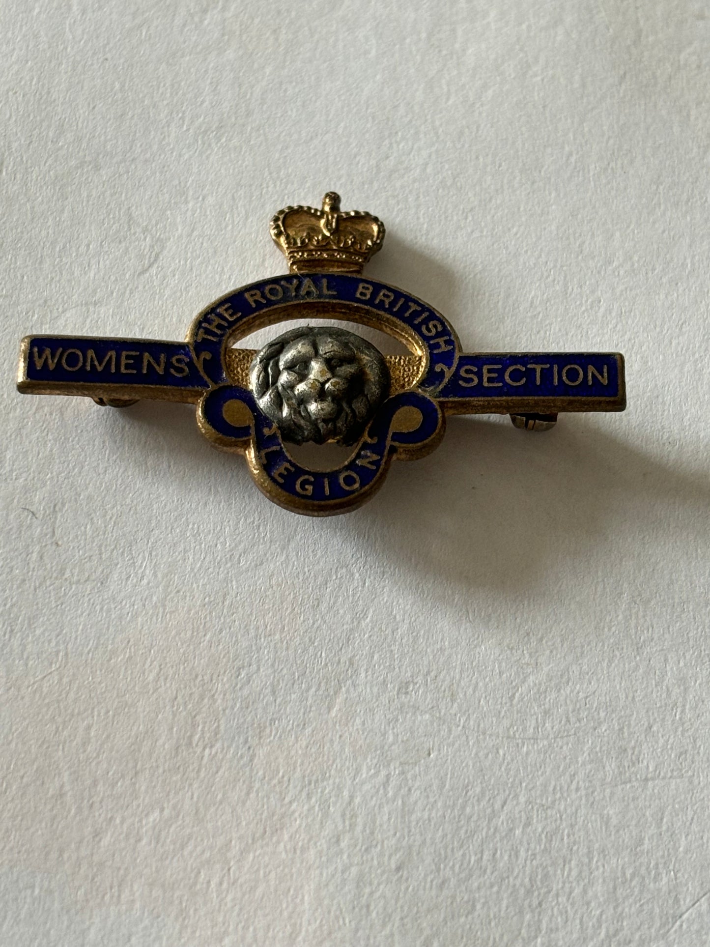 British Legion Womens Section Vintage Badge