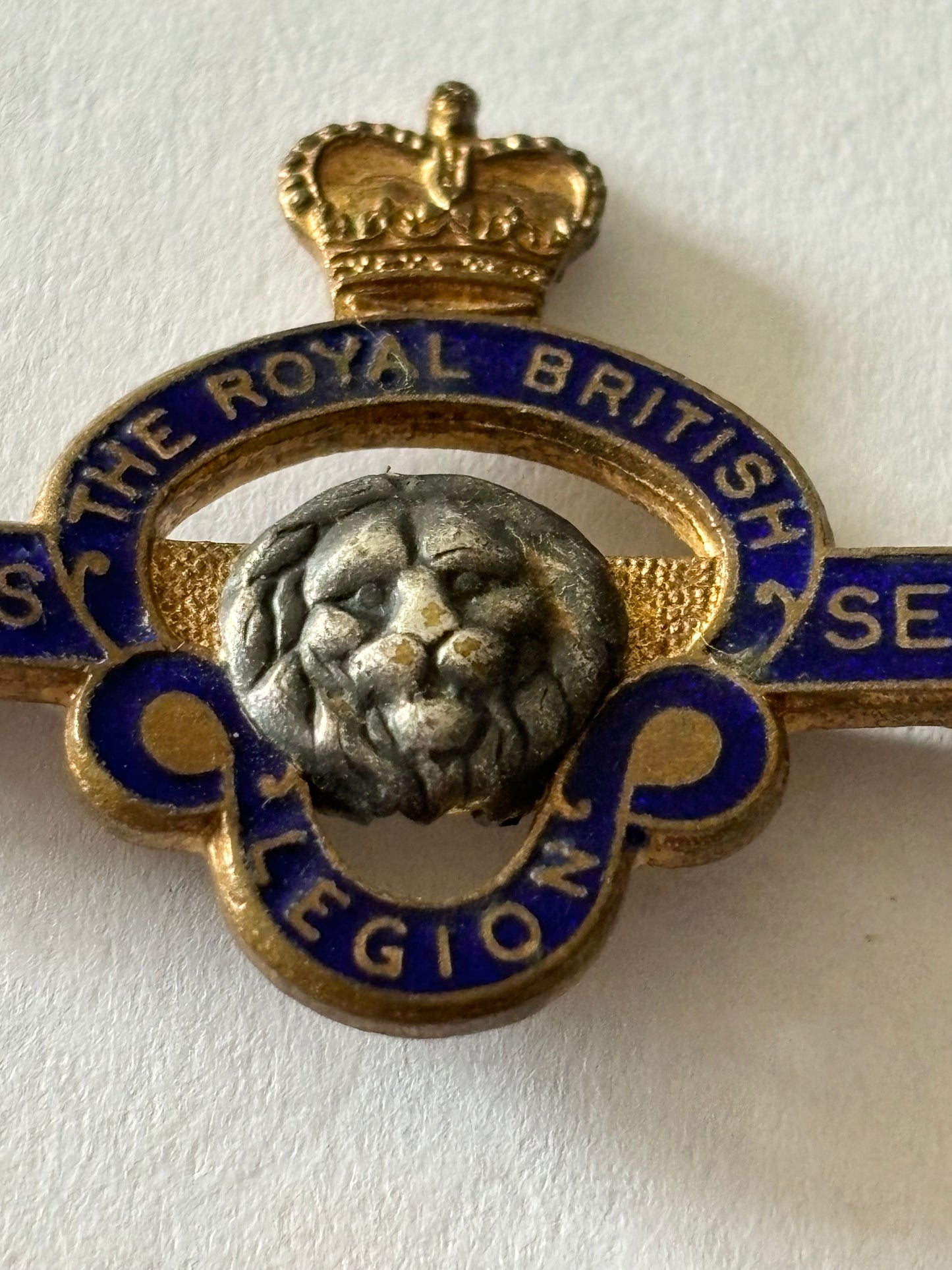 British Legion Womens Section Vintage Badge