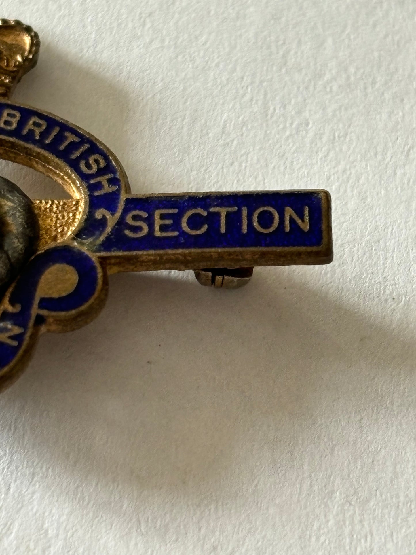 British Legion Womens Section Vintage Badge