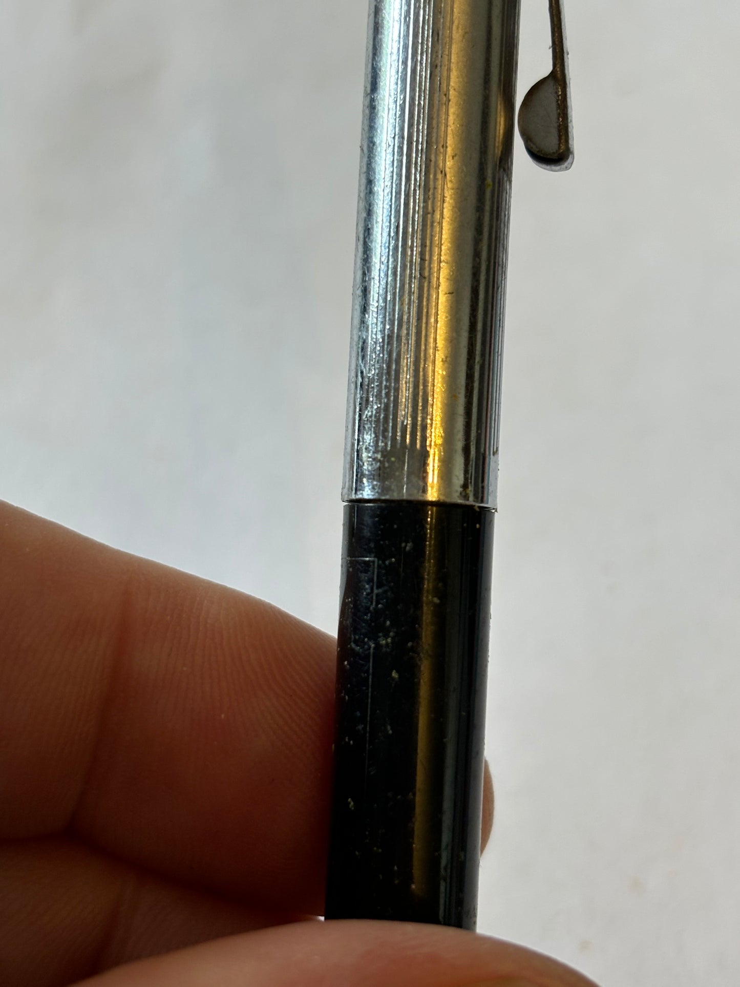 Black and Silver Sheaffer Retractable Pencil