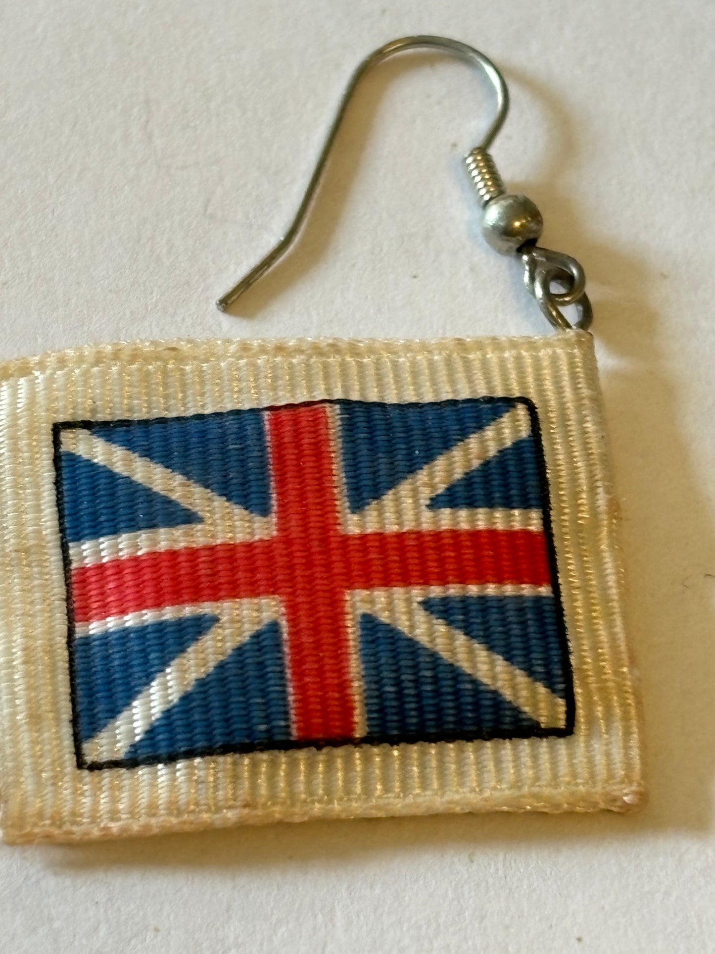 Union Flag Dangle Earrings