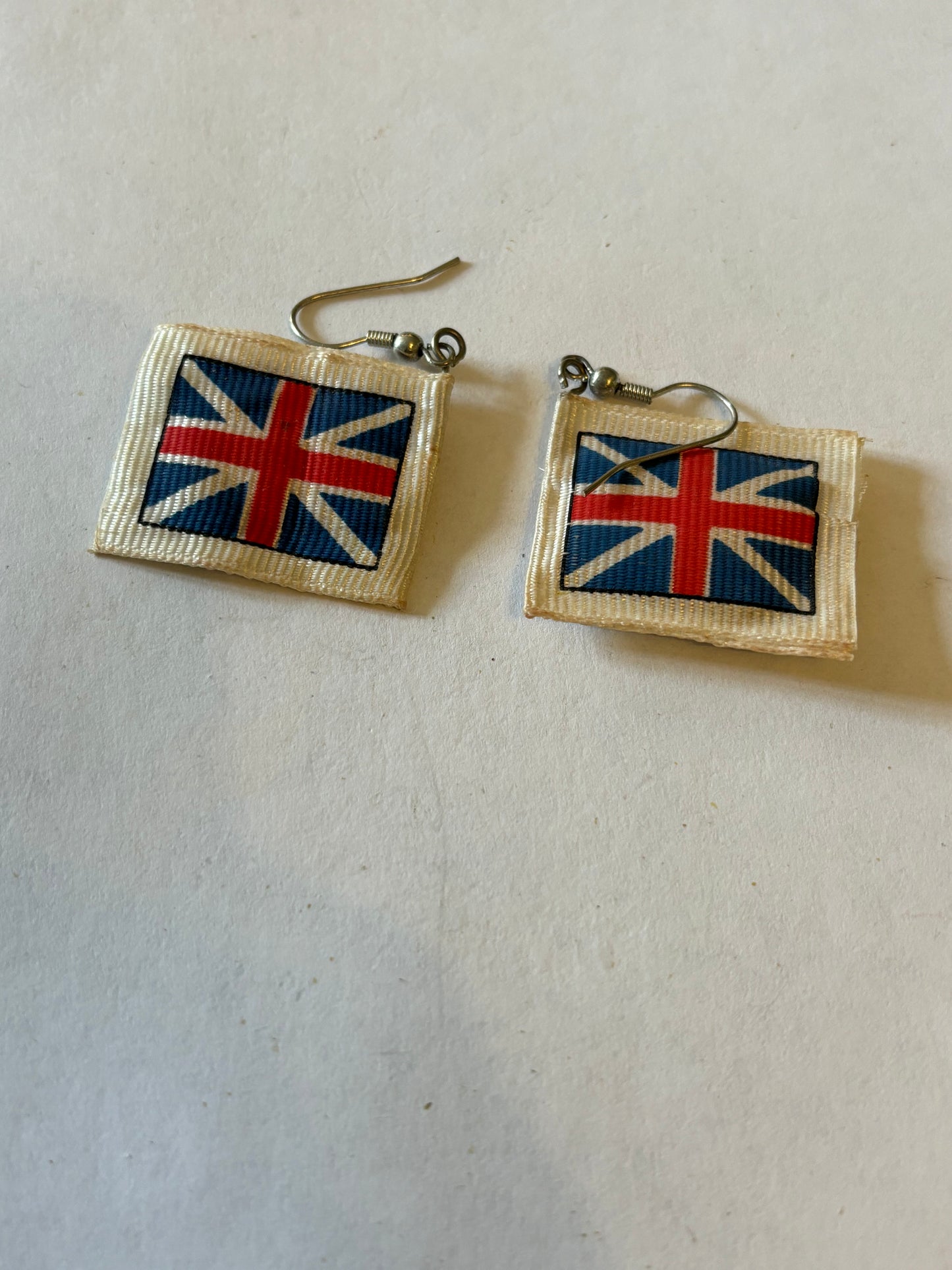 Union Flag Dangle Earrings