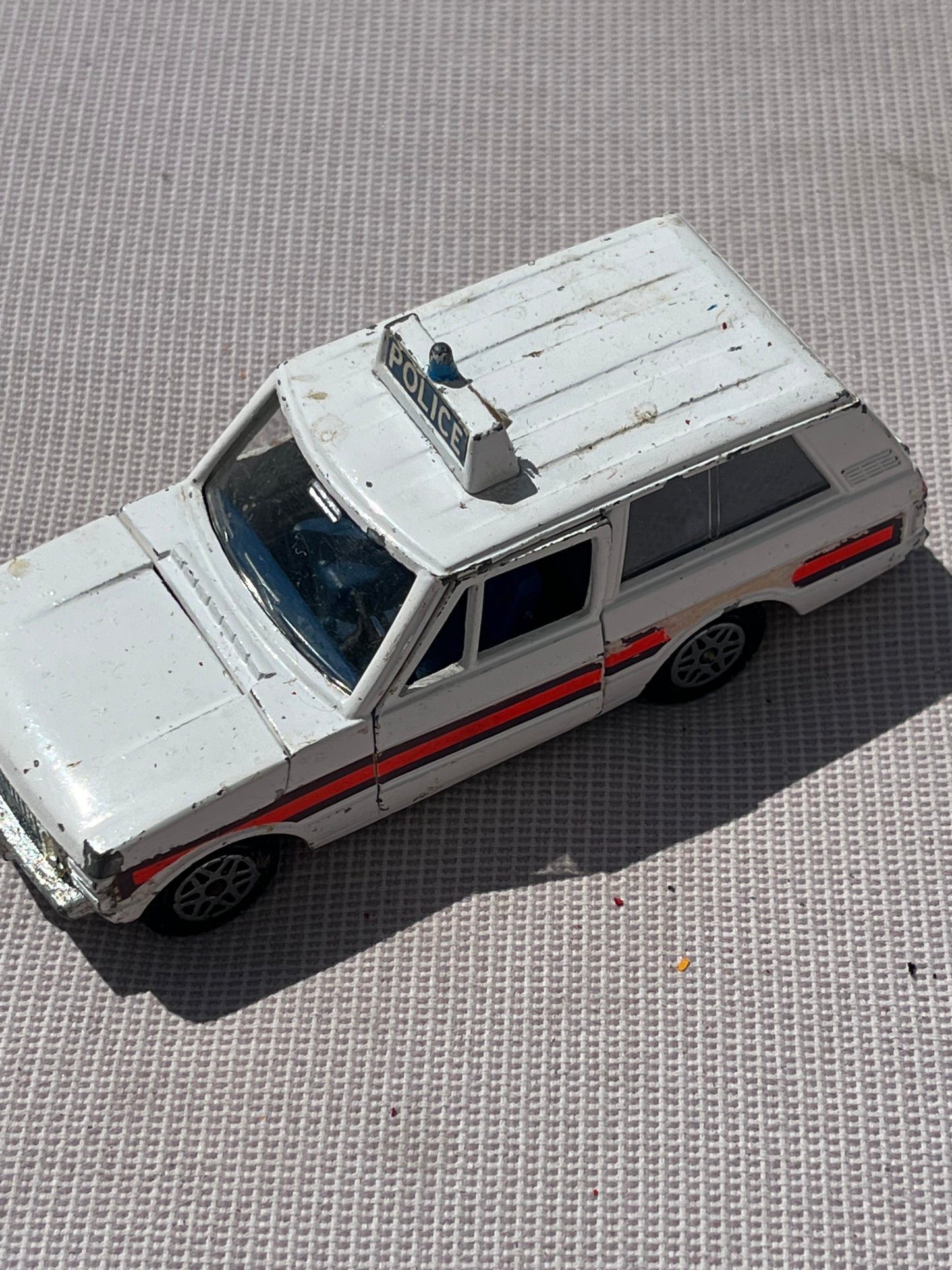 Dinky Police Range Rover - Playworn