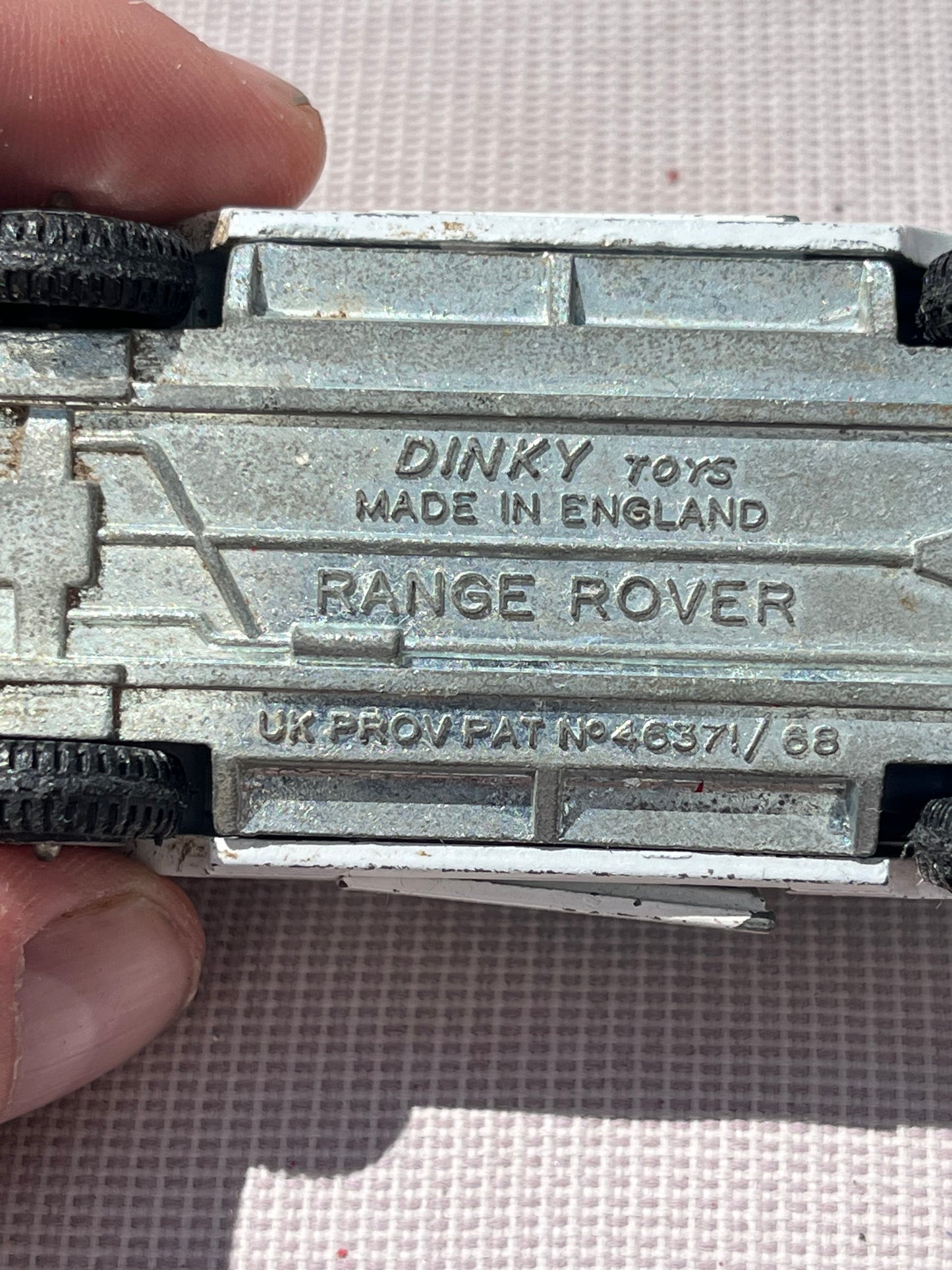 Dinky Police Range Rover - Playworn