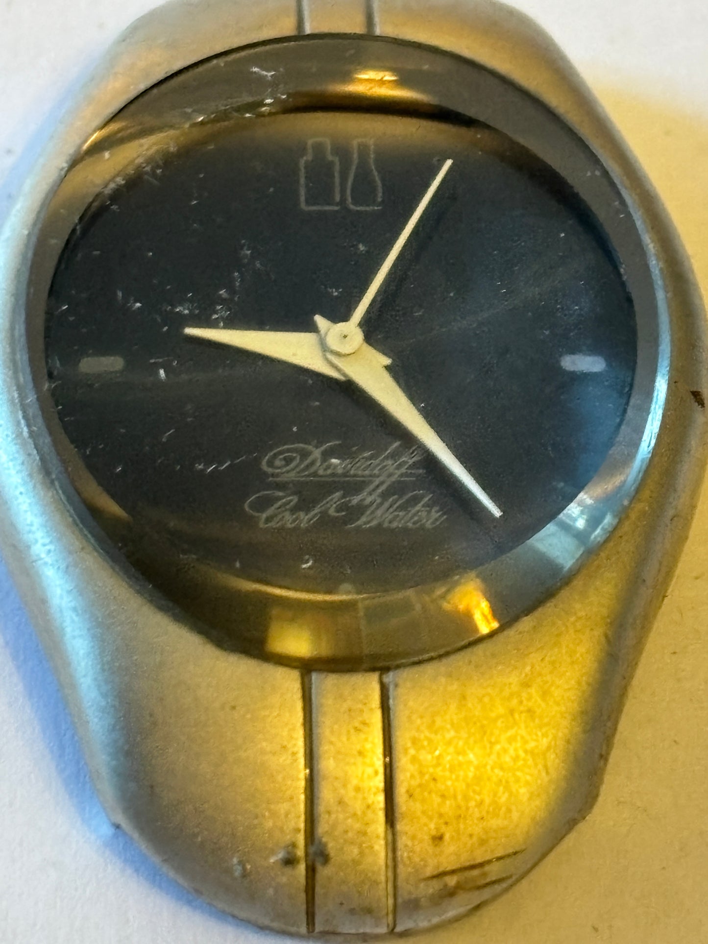 Davidoff Cool Water - Silver gents watch - Untested