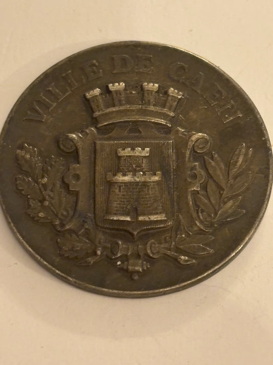 Caen - Silver medal - Marked Argent