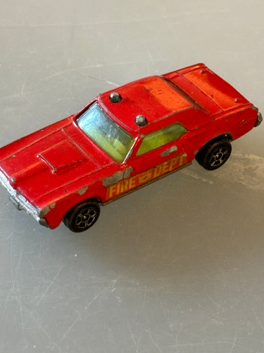 Corgi Mercury Cougar XR7 Fire Dept - Playworn