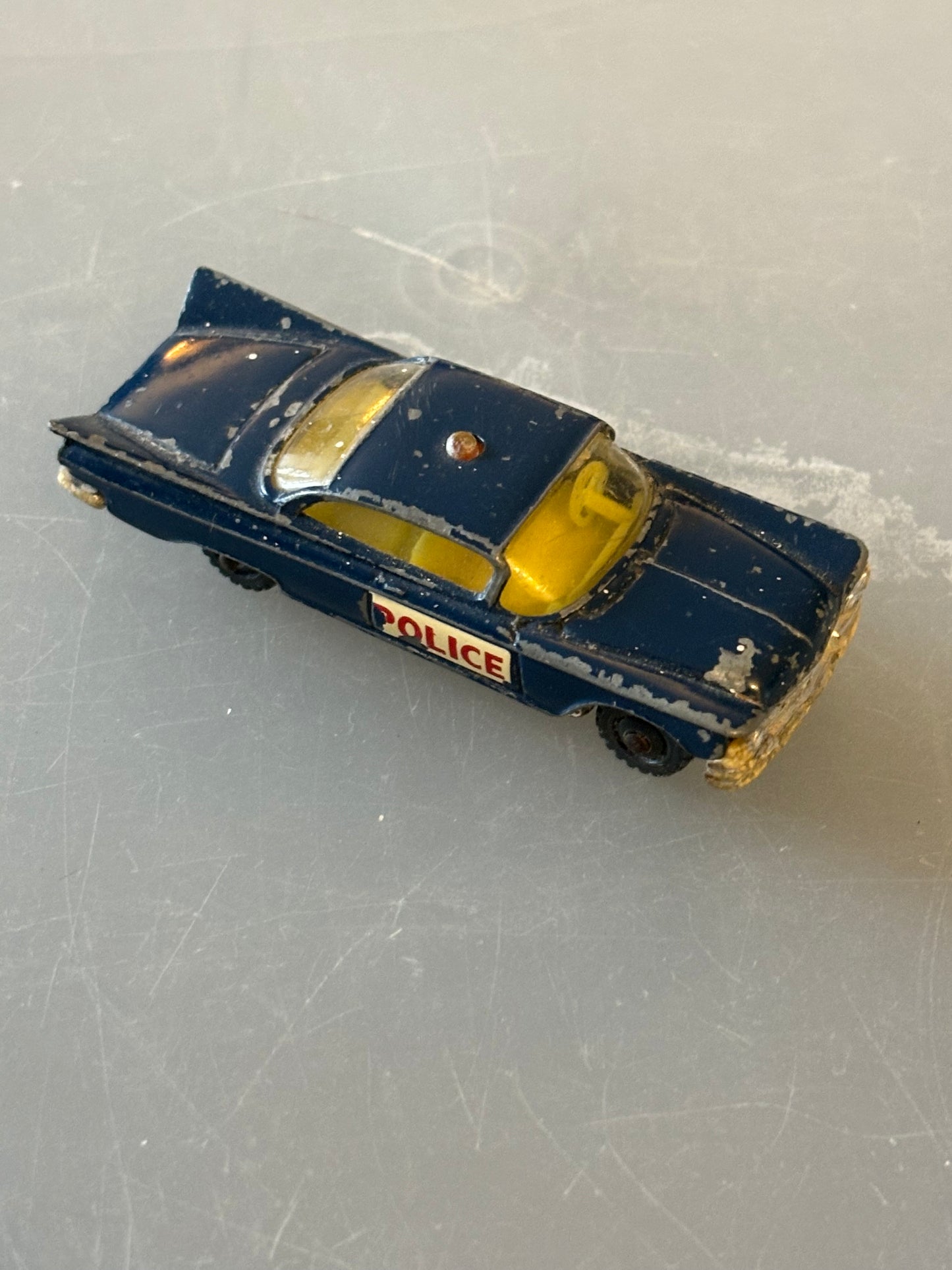 Husky Buick Electra Police Car - Playworn