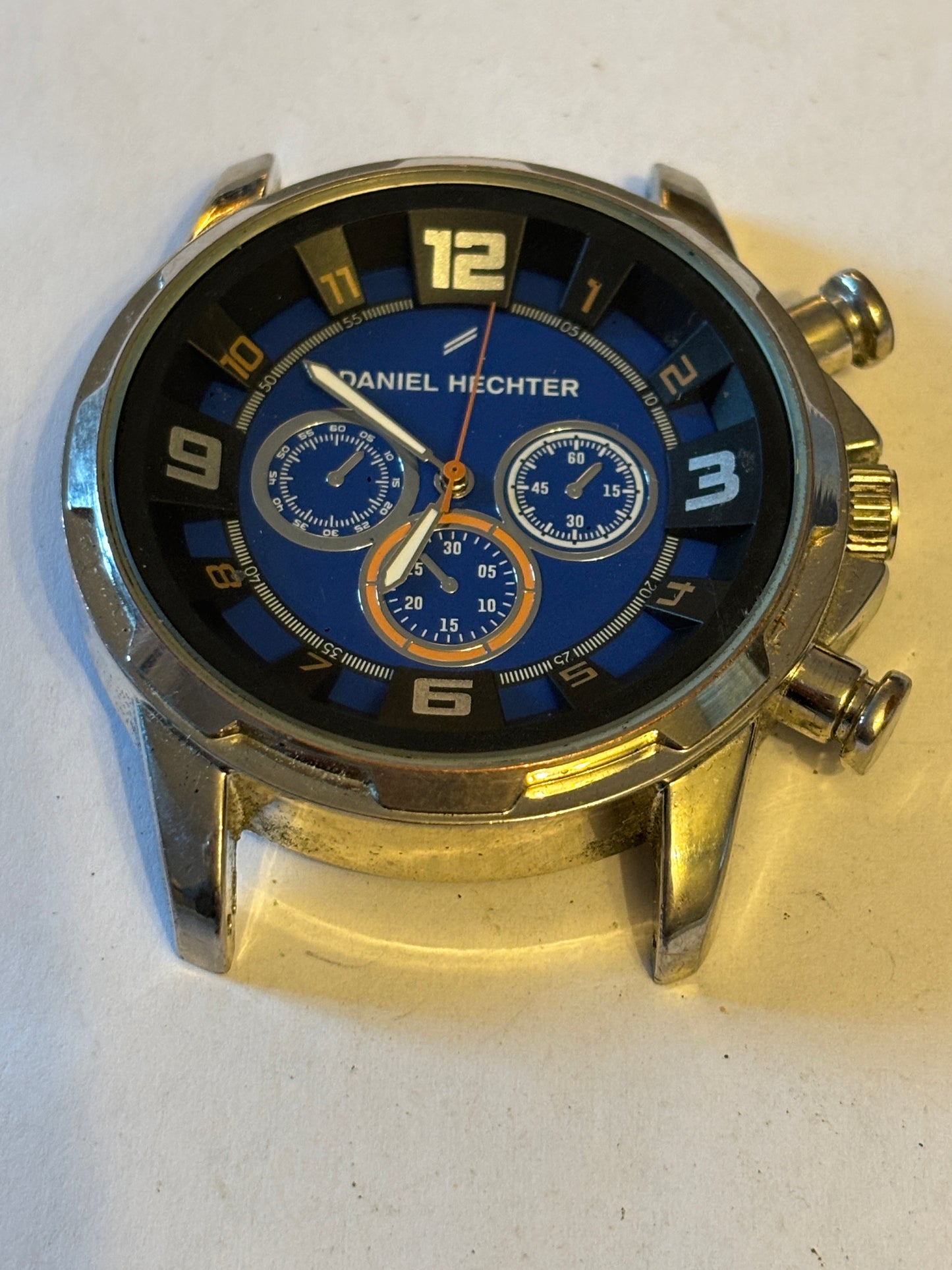 Daniel Hechter - Large gents chrono style watch - Untested