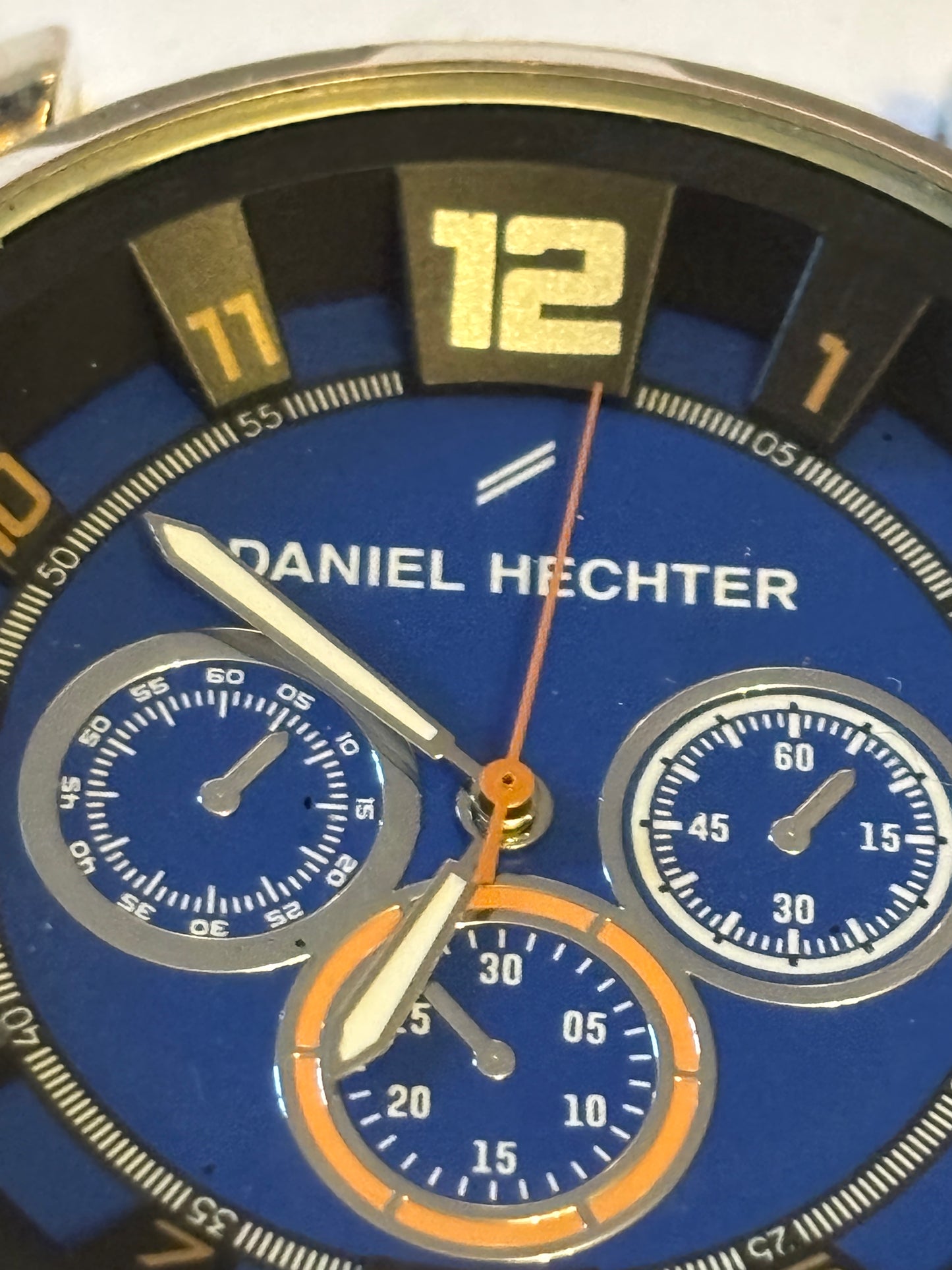 Daniel Hechter - Large gents chrono style watch - Untested