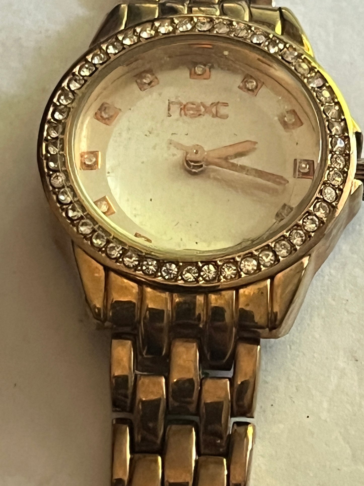 Gold metal ladies Next Watch - Untested