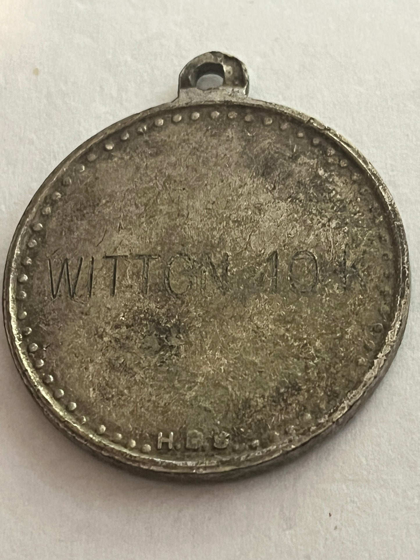 Vintage Witton 10k Running Medal